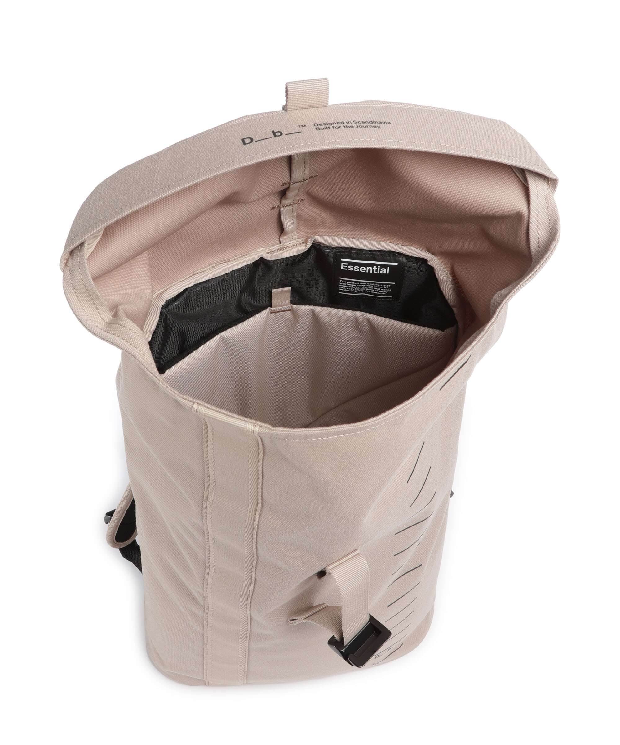Db Essential 12 Rugzak fogbow beige - Image 6