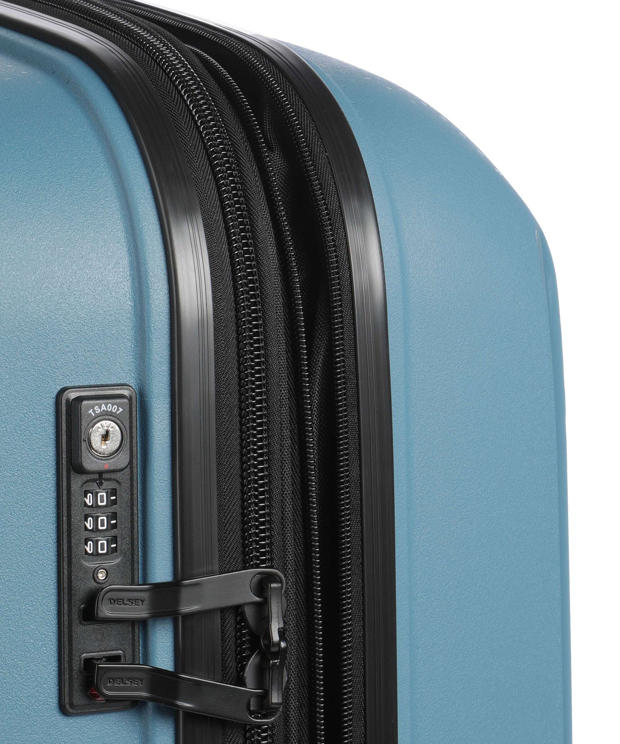 Delsey Paris Belmont Plus Trolley (4 wielen) zink blau - Image 4