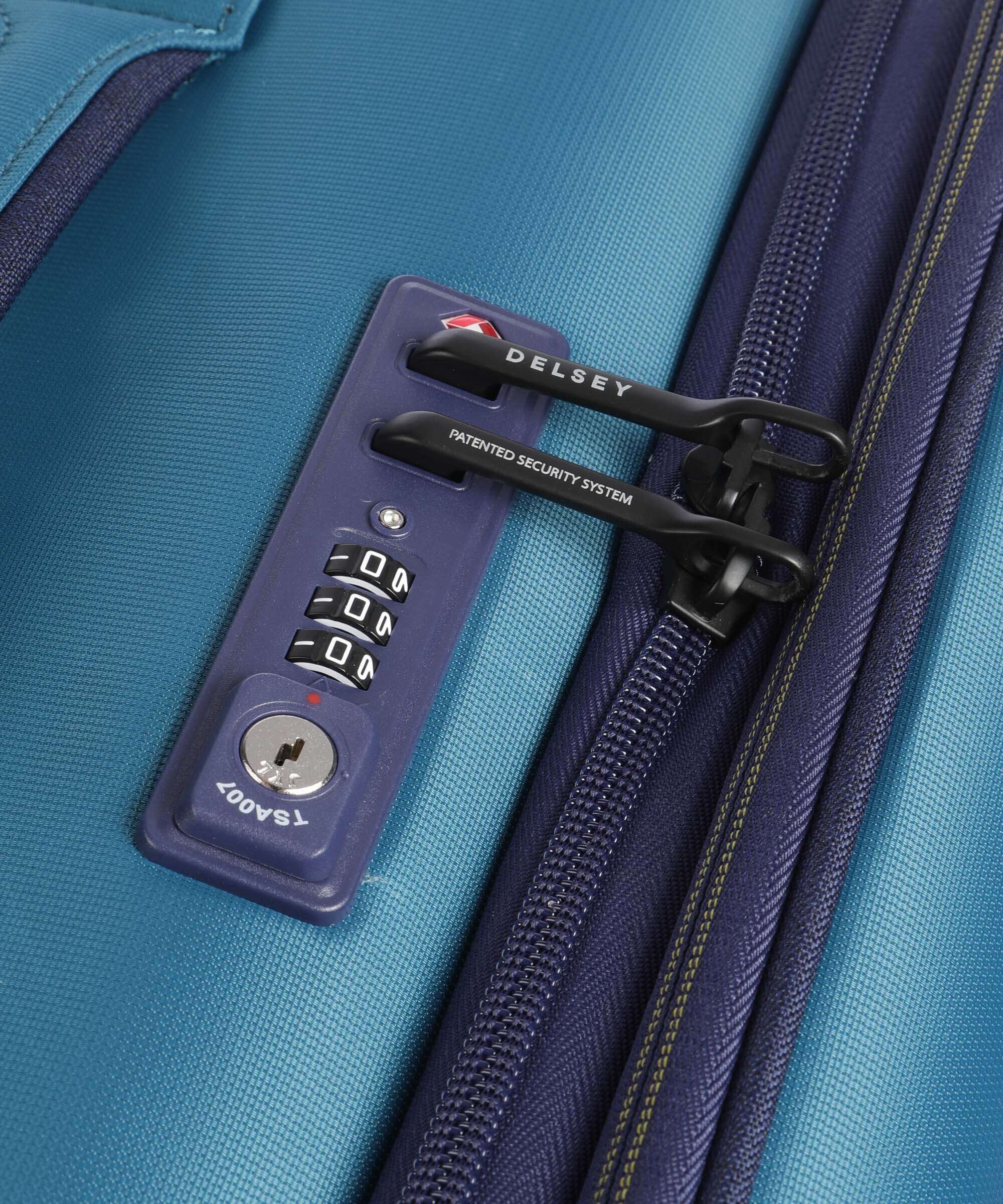 Delsey Paris Brochant 3 Trolley (4 wielen) meerblau - Image 3