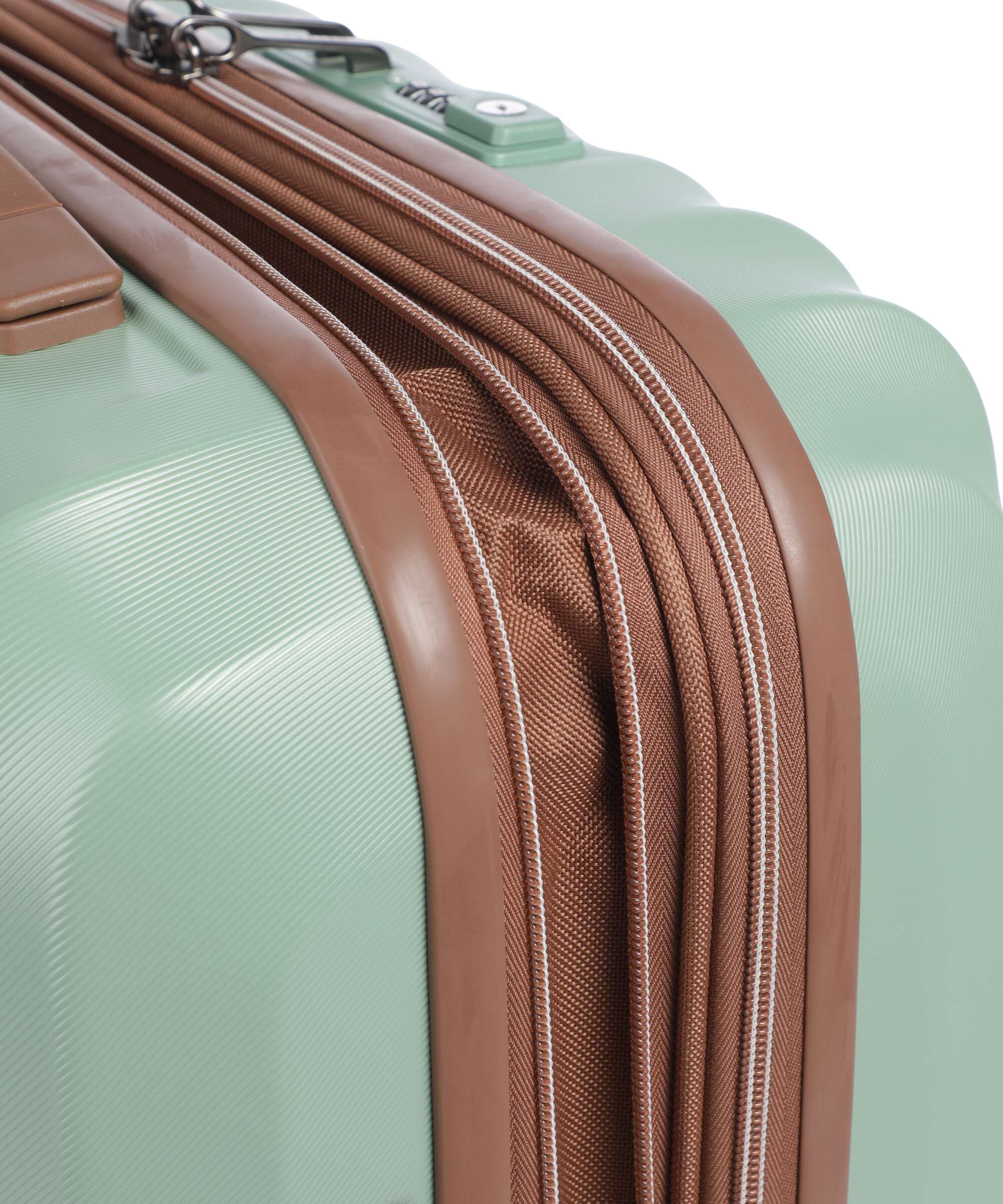 Delsey Paris Carrousel 2 Slim Trolley (4 wielen) sage green - Image 4