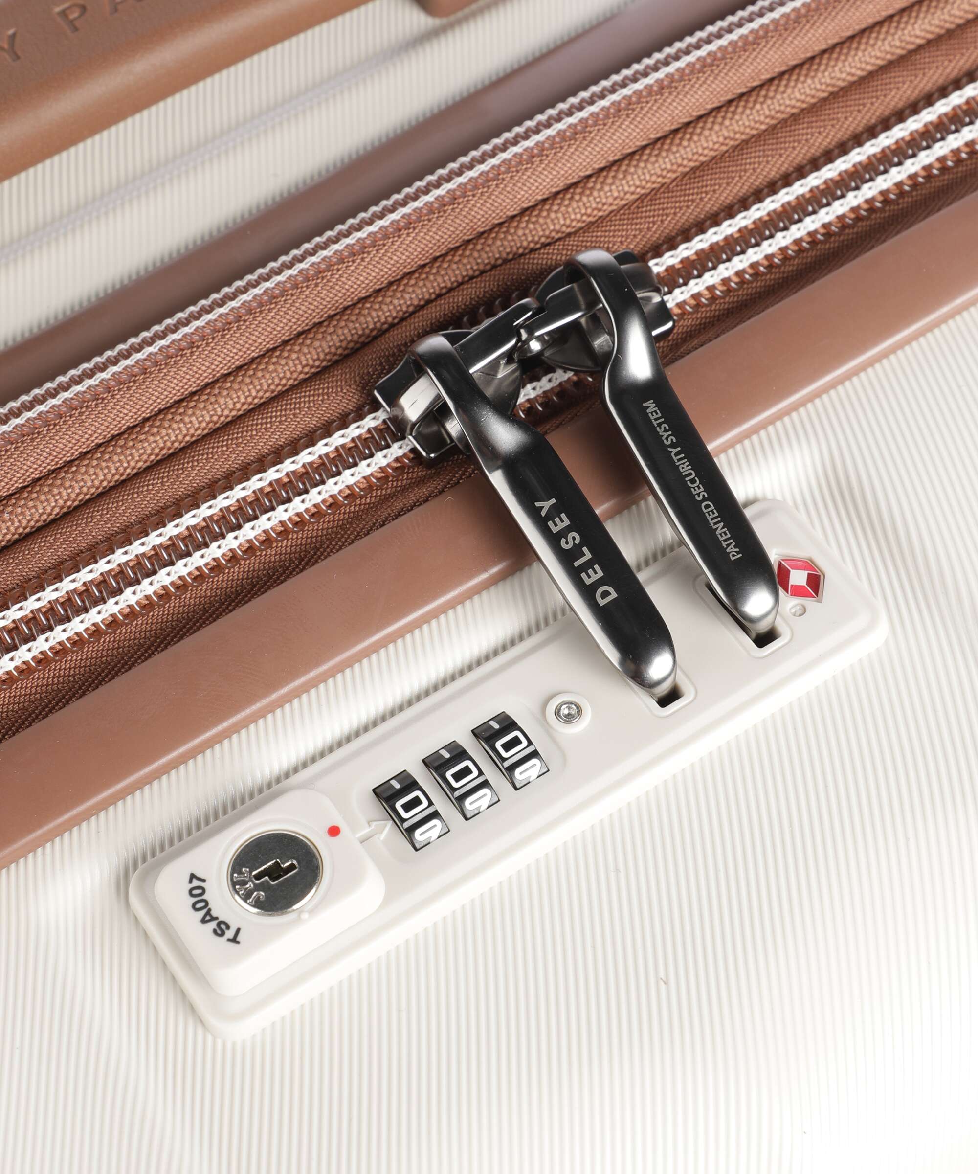 Delsey Paris Carrousel 2 Trolley (4 wielen) off white - Image 3