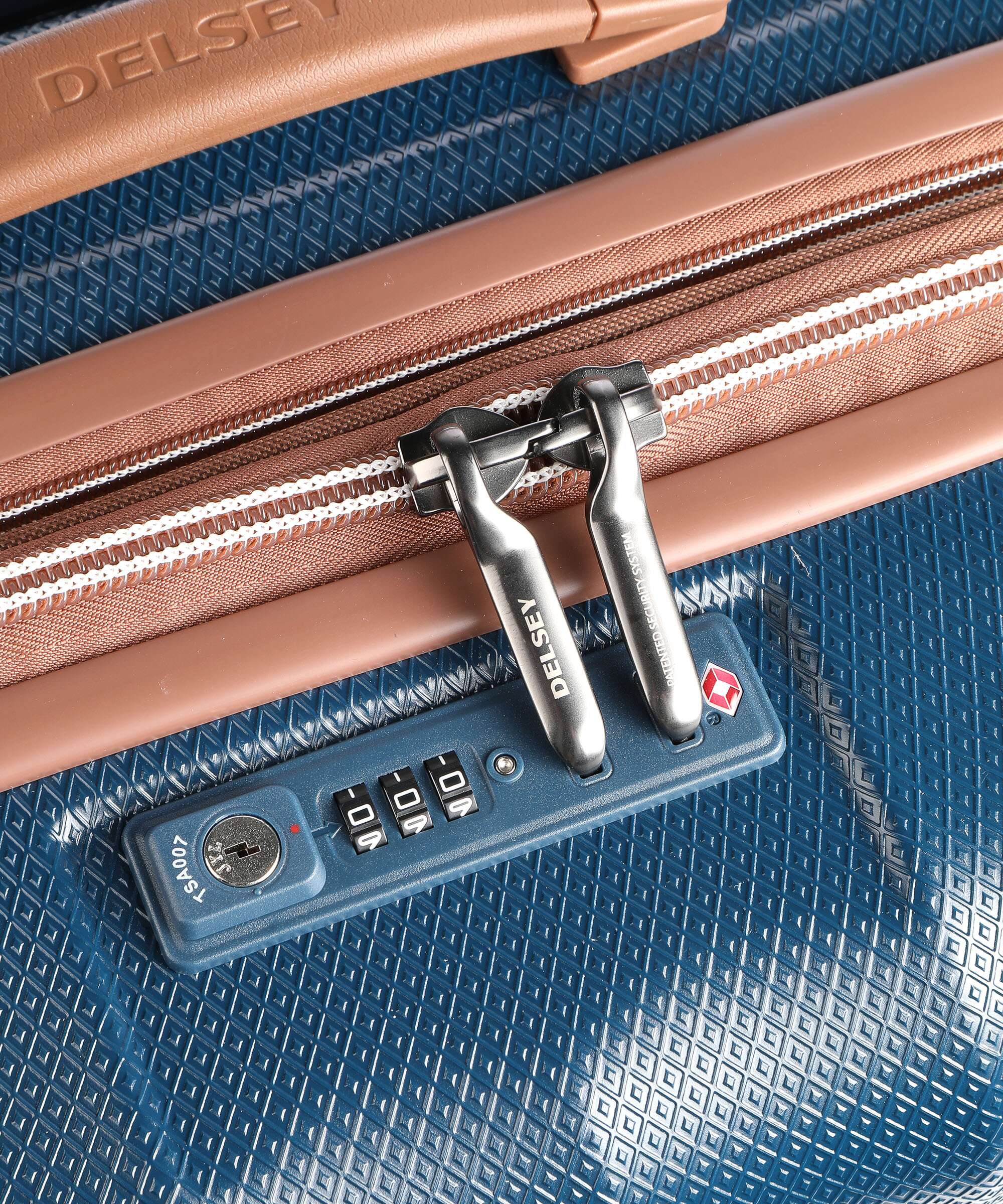 Delsey Paris Carrousel Trolley (4 wielen) marineblau - Image 3