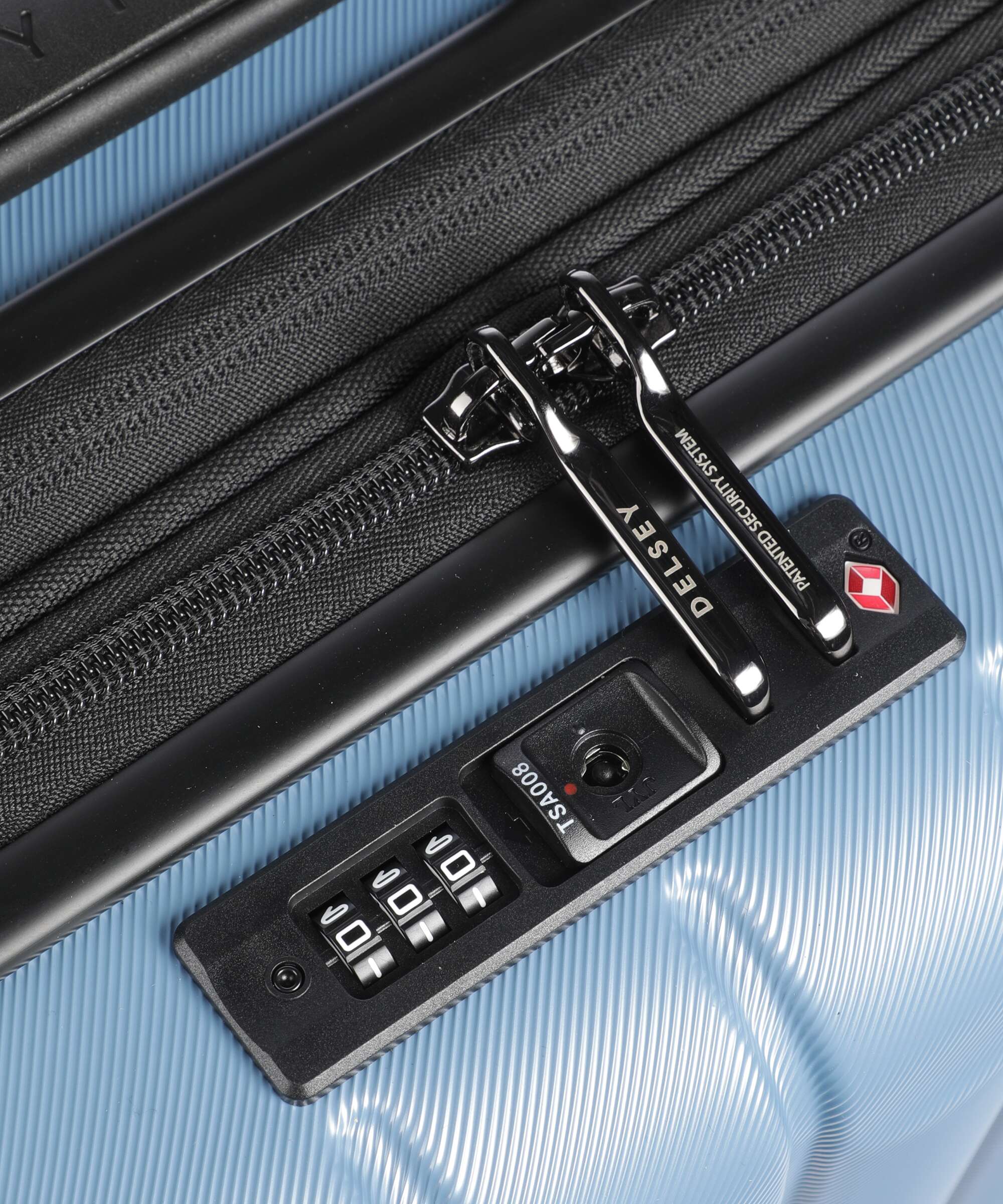Delsey Paris Longitude Slim Trolley (4 wielen) blue - Image 3