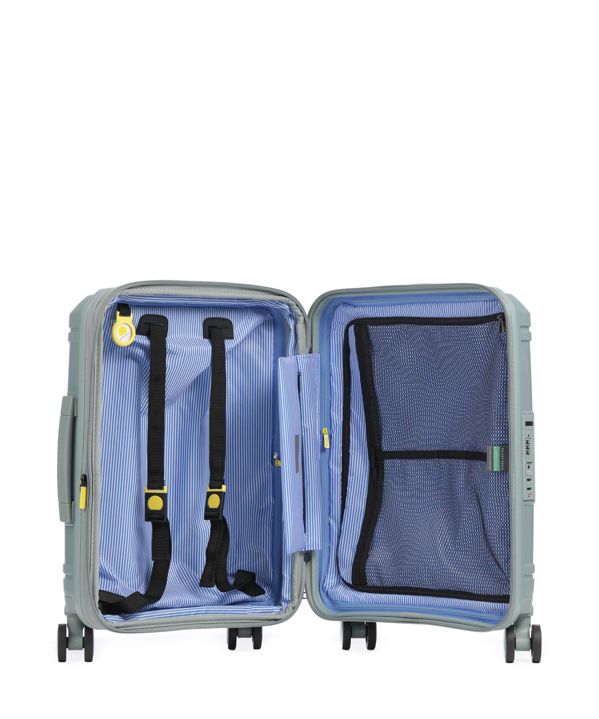 Delsey Paris Lutece Slim Trolley (4 wielen) sage green - Image 6