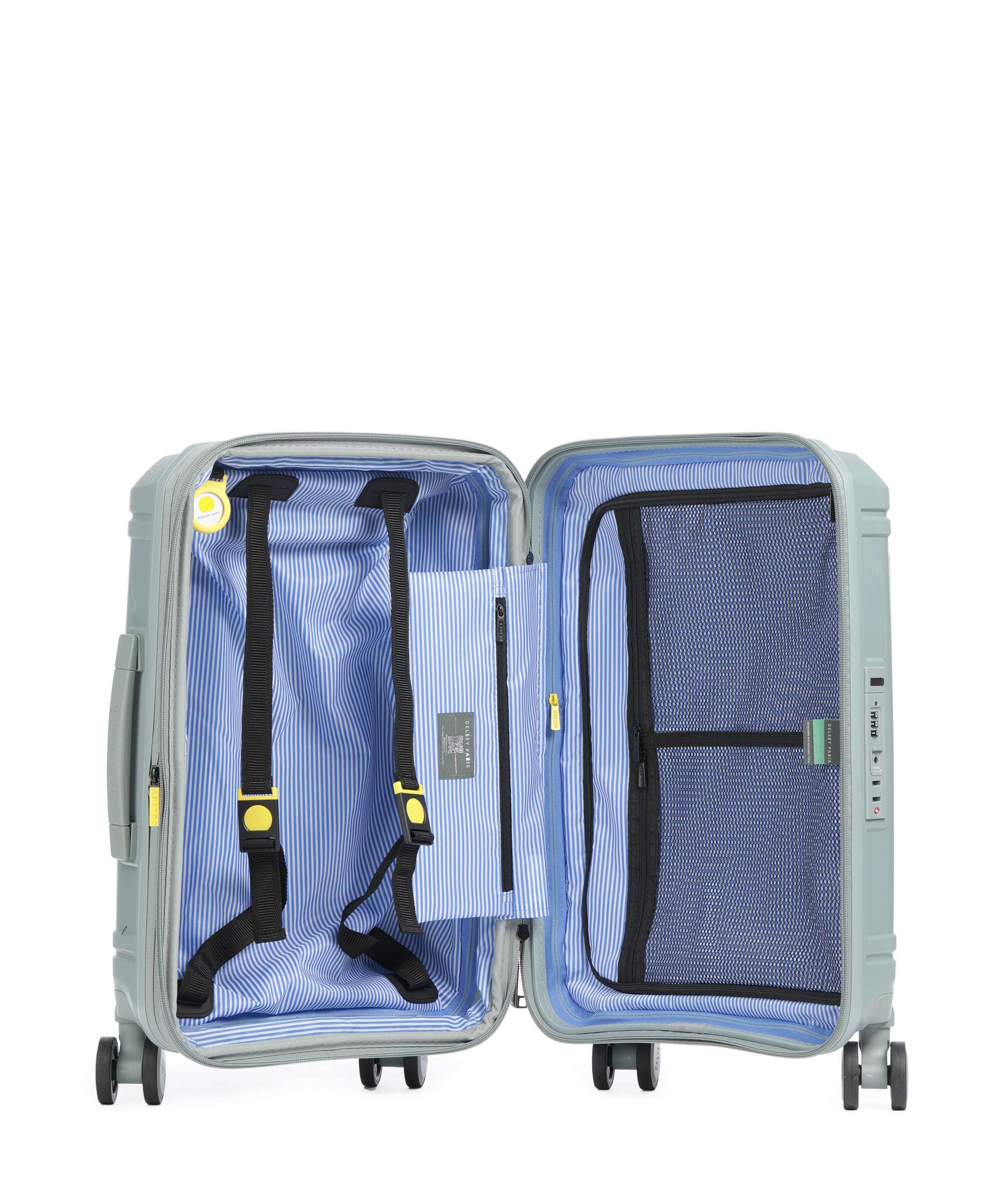 Delsey Paris Lutece Trolley (4 wielen) sage green - Image 6