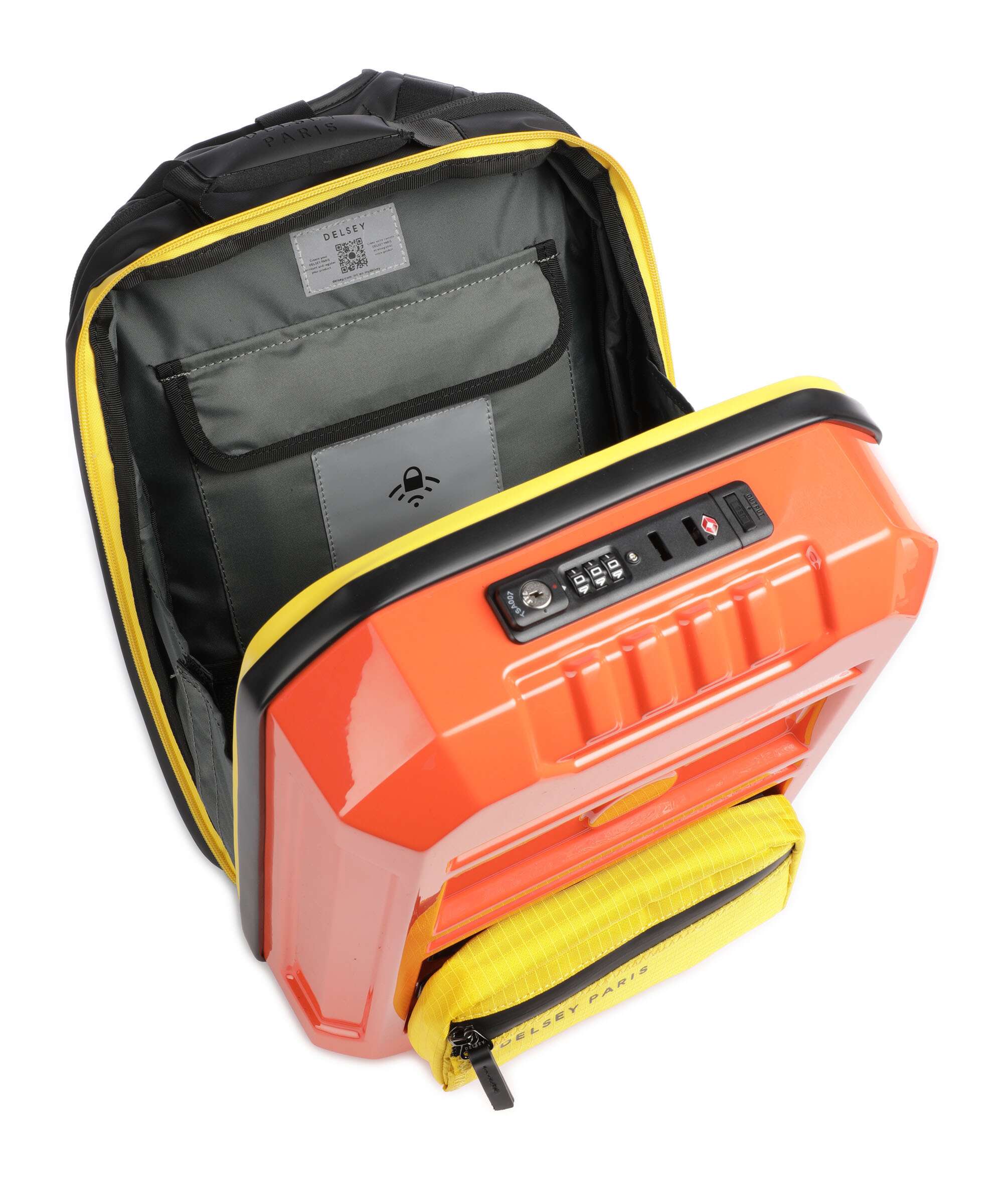 Delsey Paris Rempart Rugzak orange - Image 7
