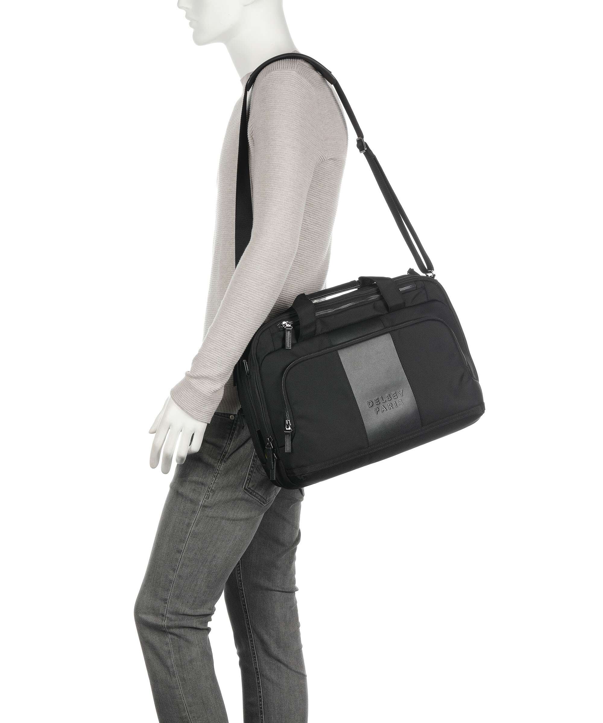 Delsey Paris Wagram Aktetas schwarz - Image 3