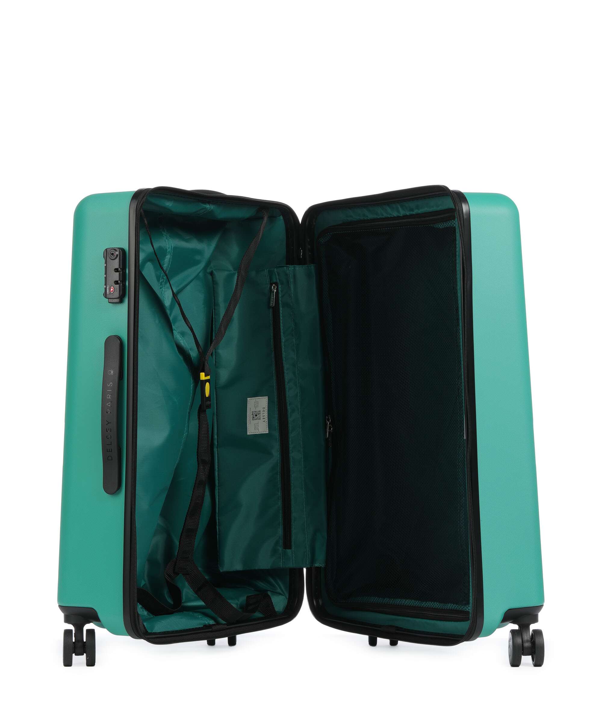 Delsey Paris x United Colors of Benetton Fabrica Trolley (4 wielen) green - Image 5