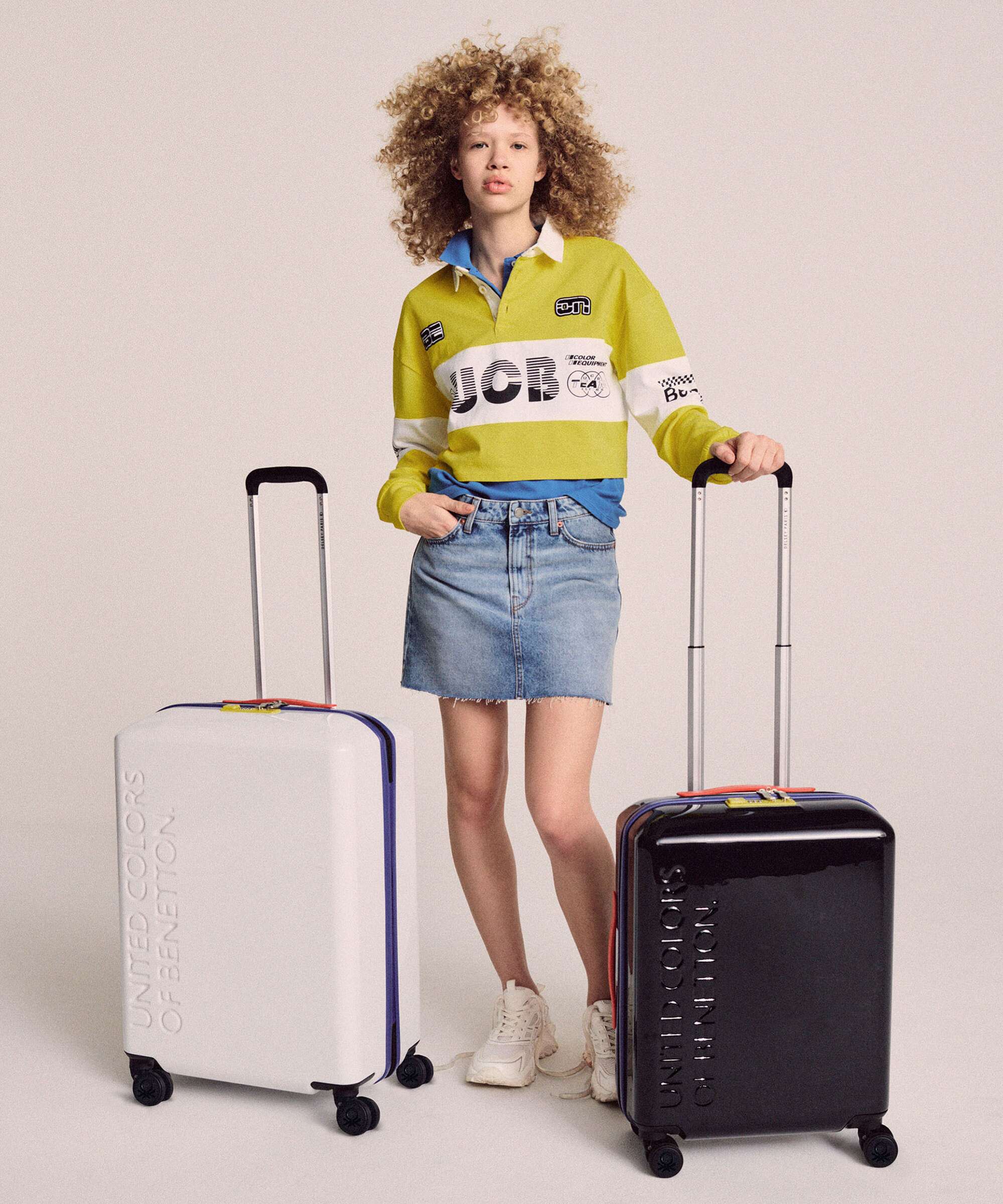 Delsey Paris x United Colors of Benetton United Trolley (4 wielen) white - Image 2