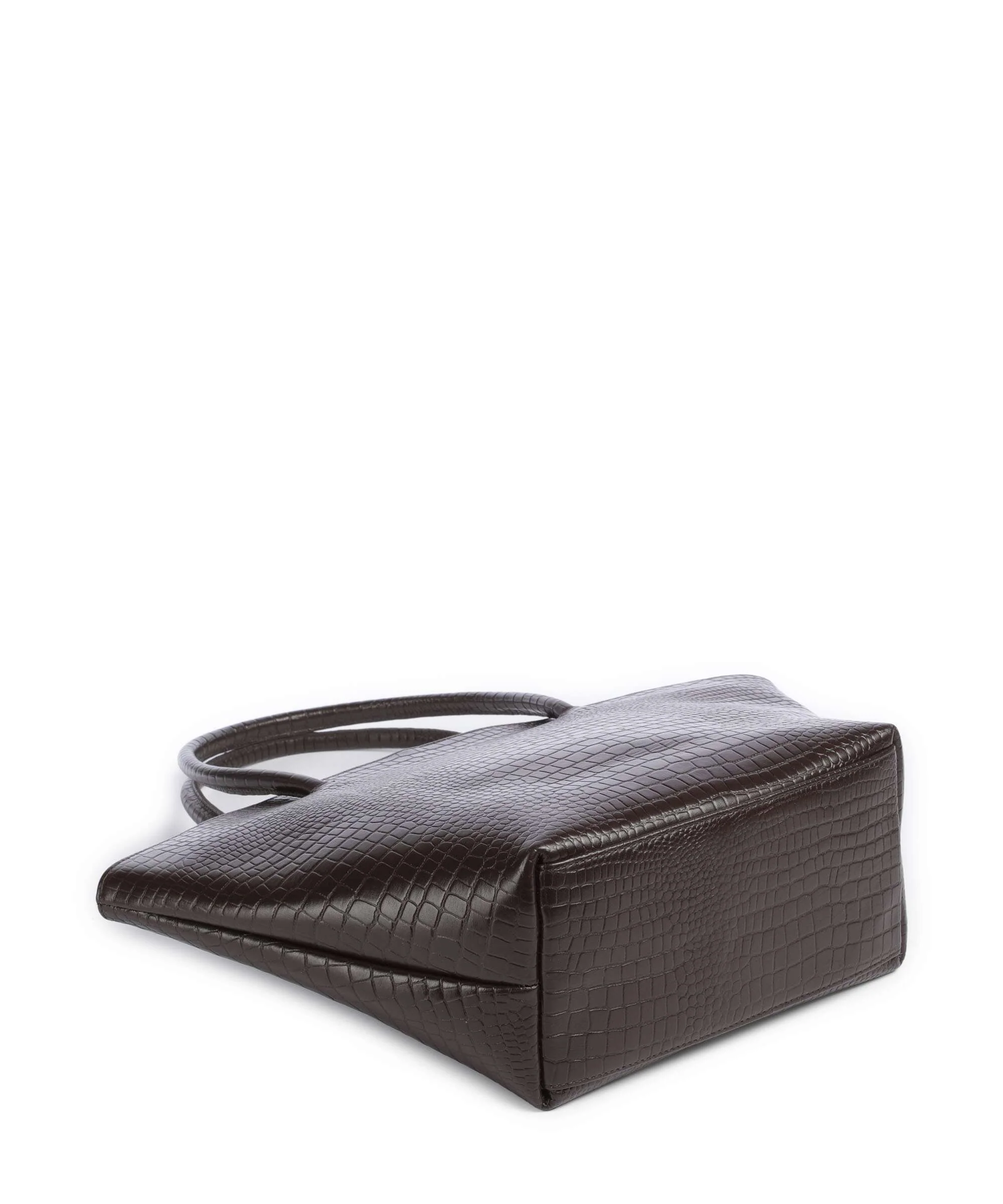 Depeche Fashion Favourites Boodschappentas brown croco - Image 4