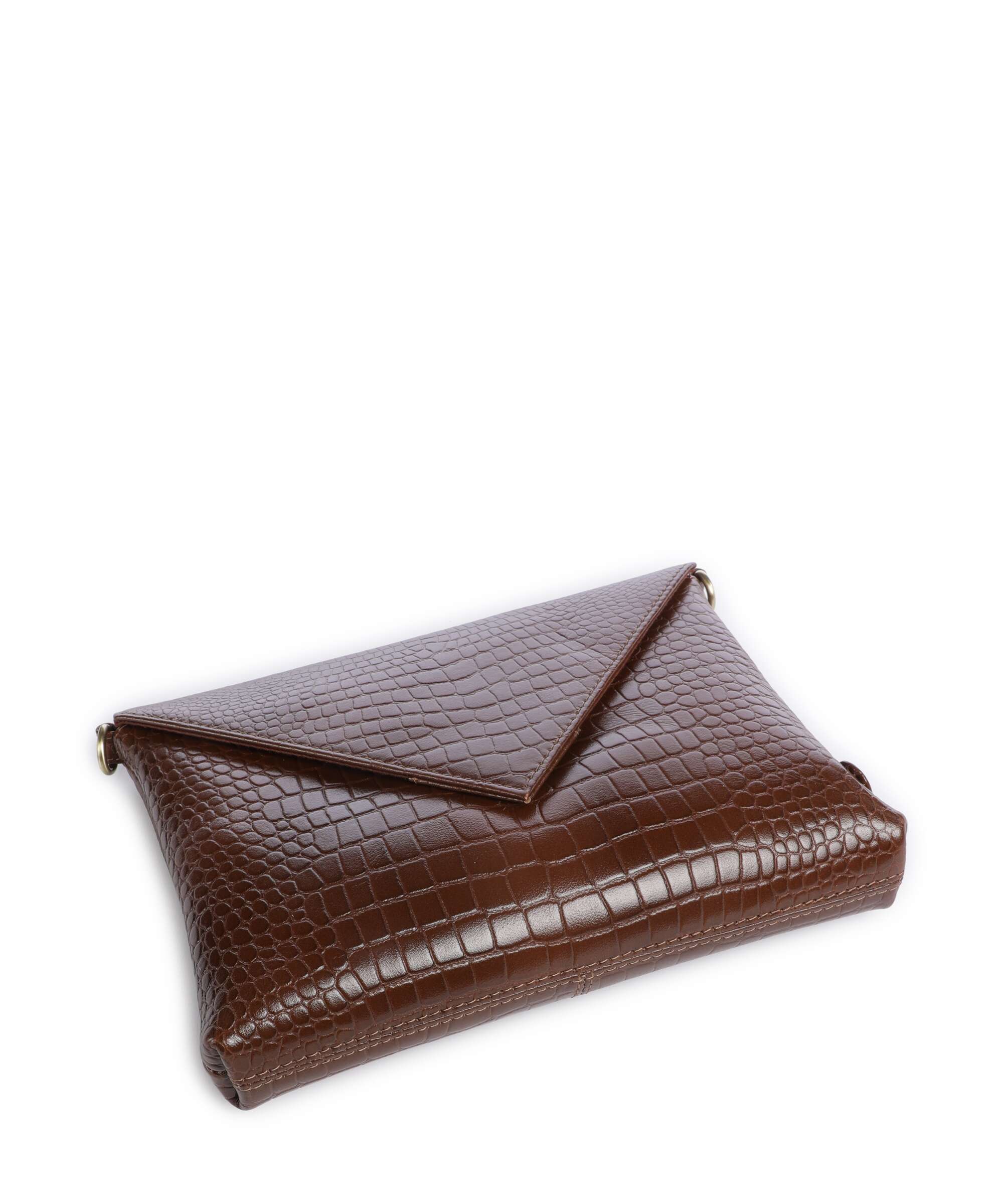 Depeche Fashion Favourites Crossbody tas cognac croco - Image 5