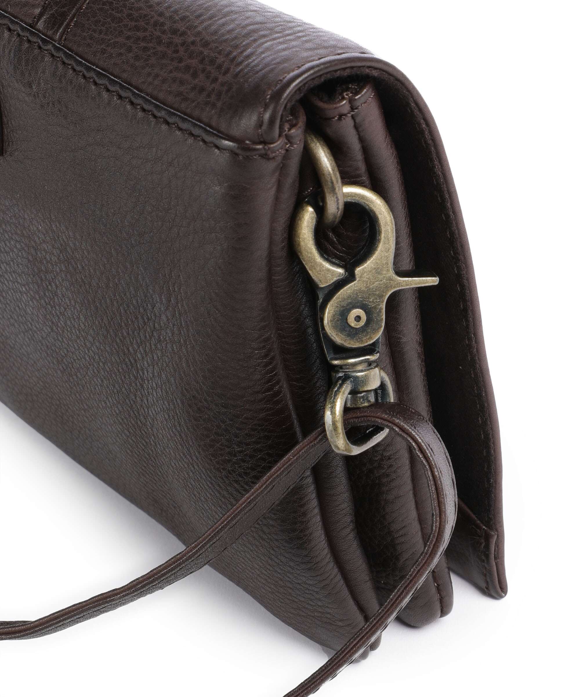 Depeche Tailors Stitch Crossbody tas chocolate - Image 4