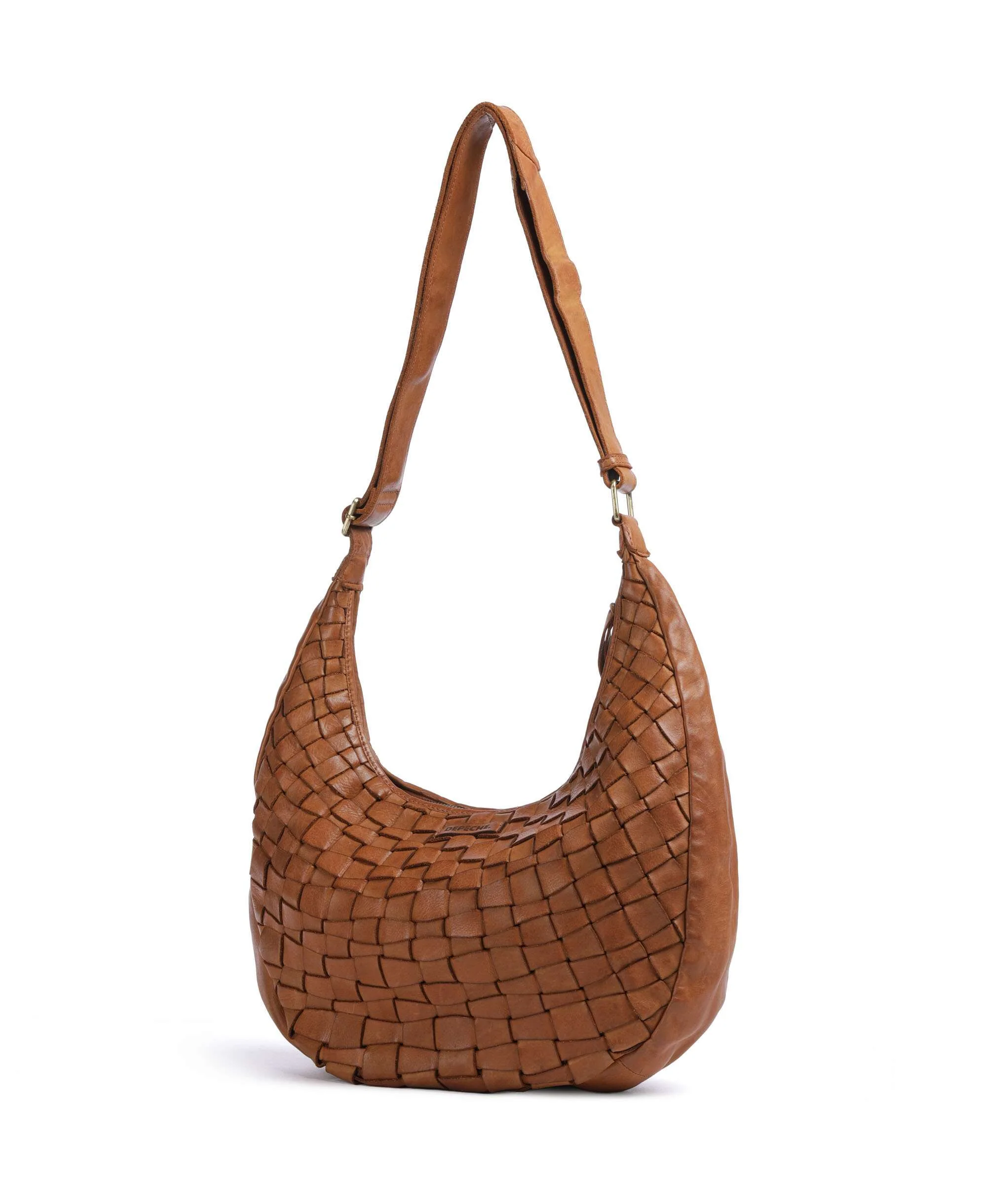 Depeche Warsaw Hobo tas vintage cognac - Image 2