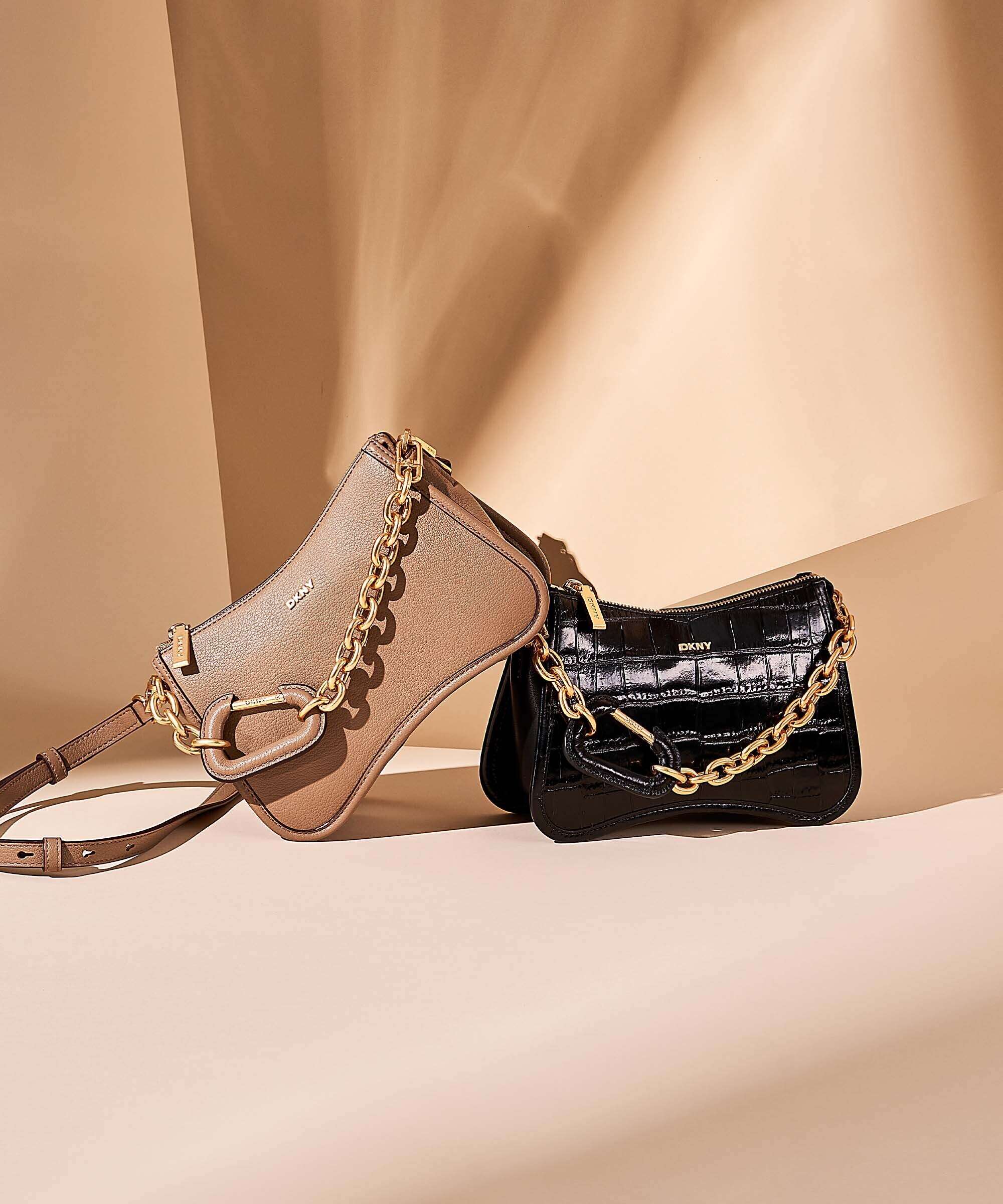 DKNY Adria Crossbody tas black/gold - Image 7