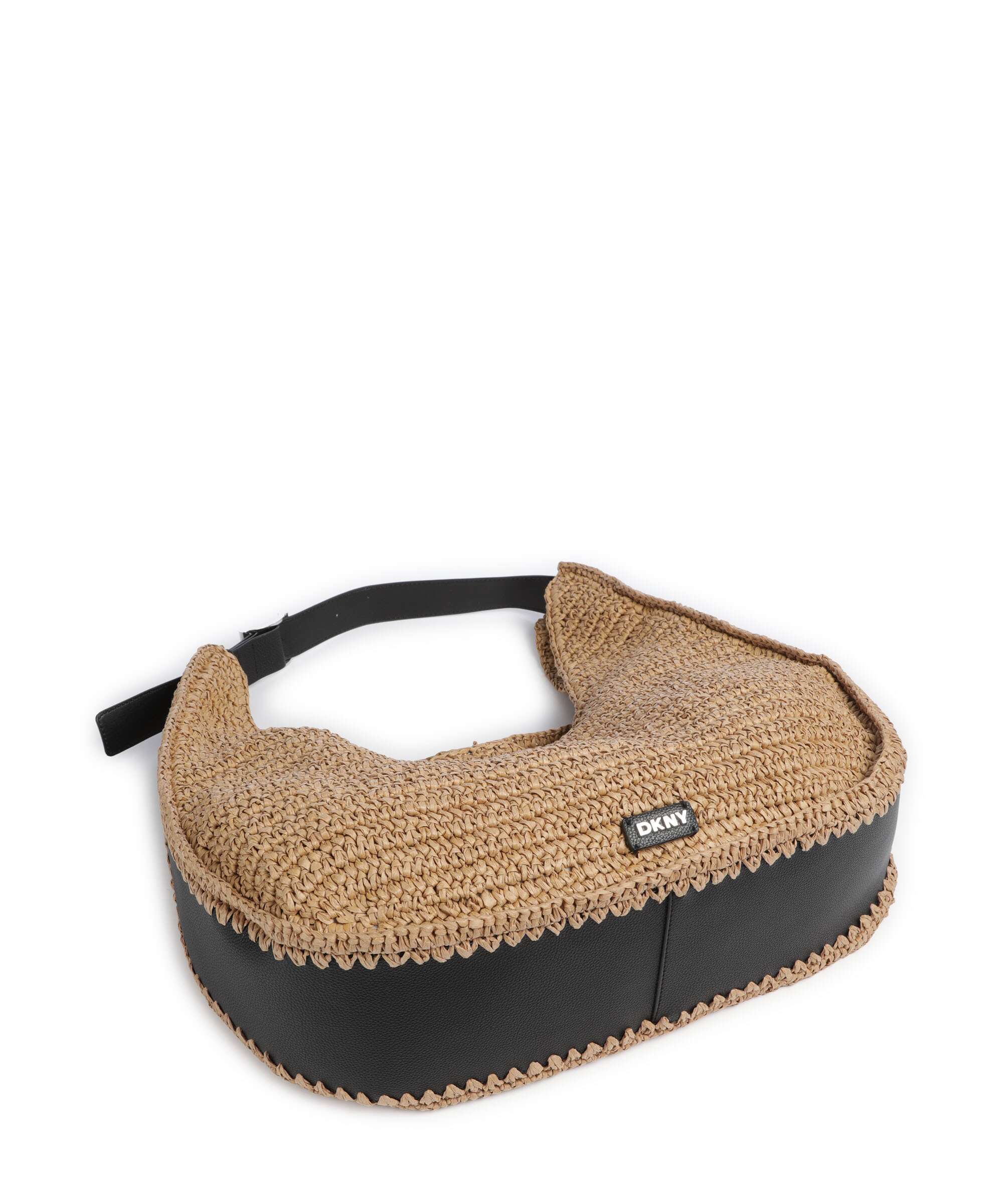 DKNY Camila Large Hobo tas natural/black - Image 4