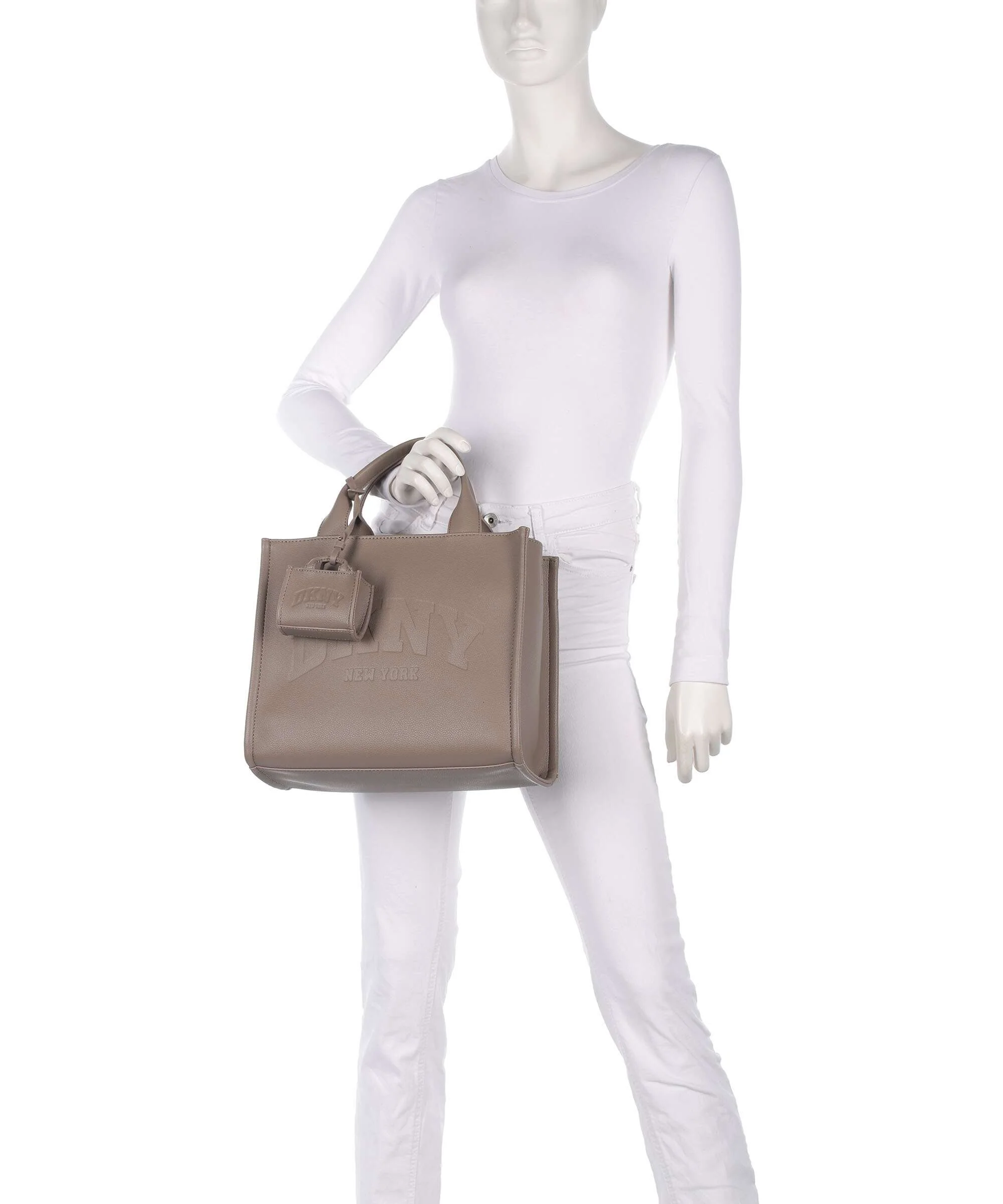 DKNY Hadlee Handtas mink - Image 3