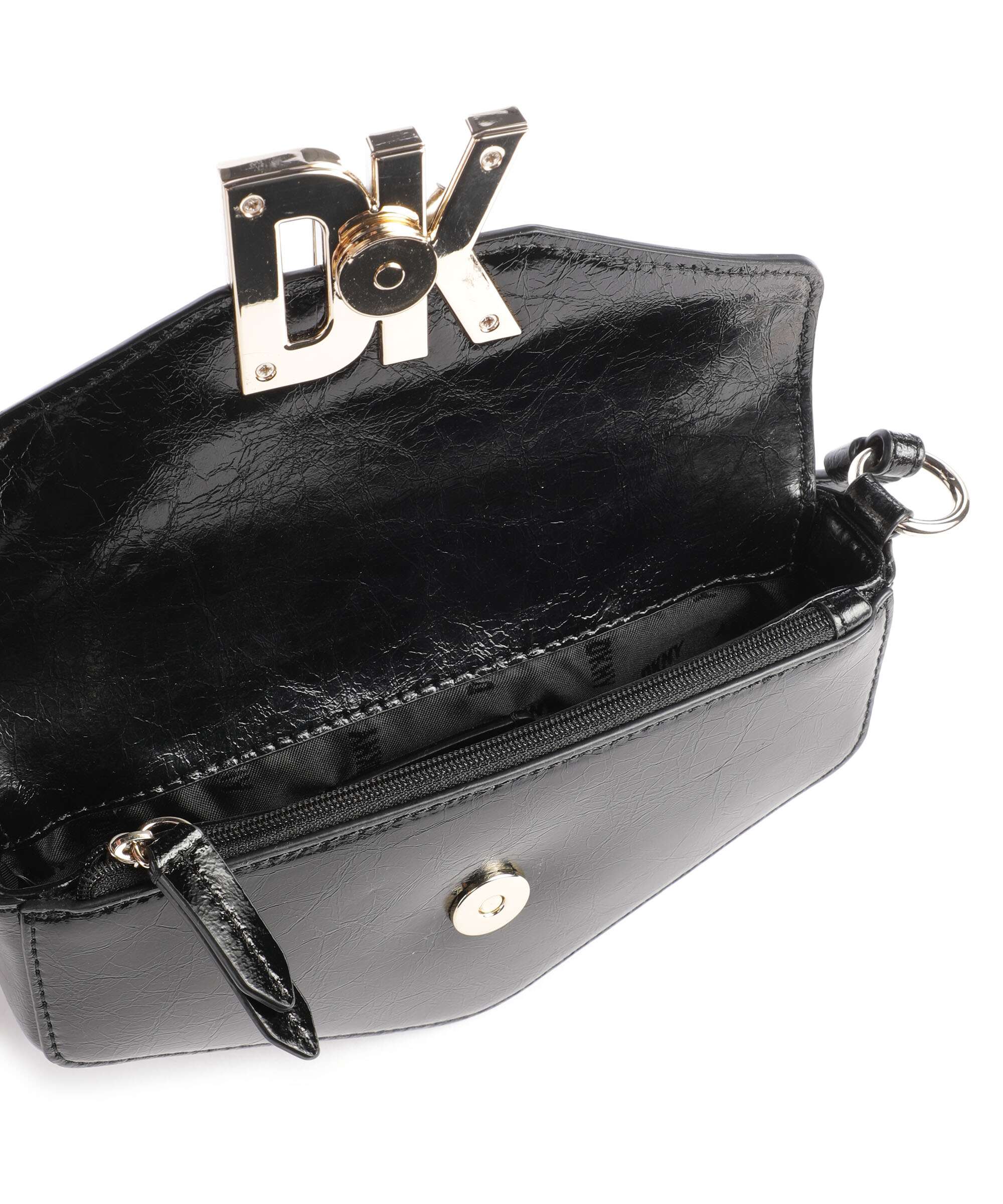 DKNY Milano Downtown Crossbody tas black/gold - Image 6