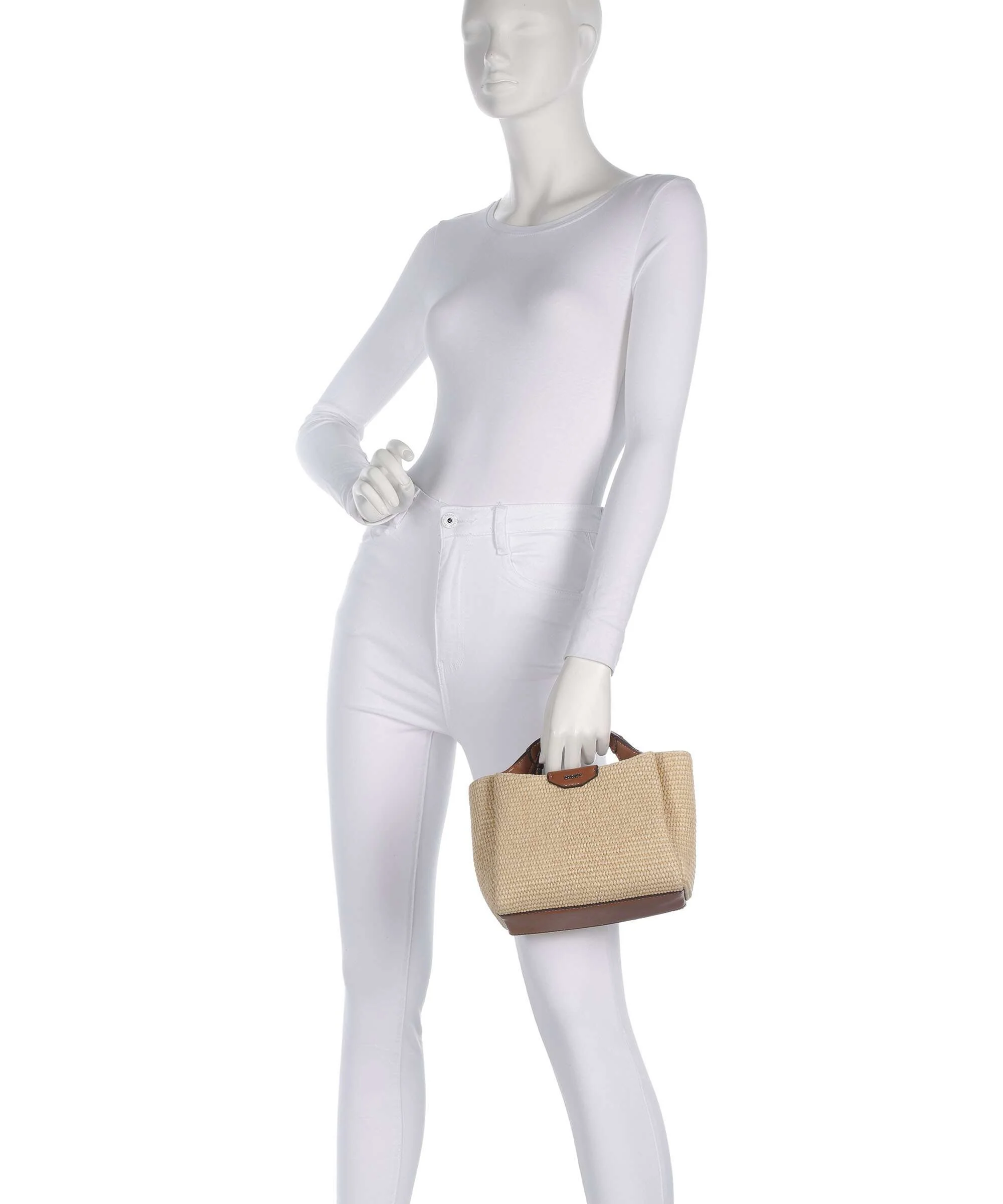 DKNY Willa Handtas natural/saddle - Image 3
