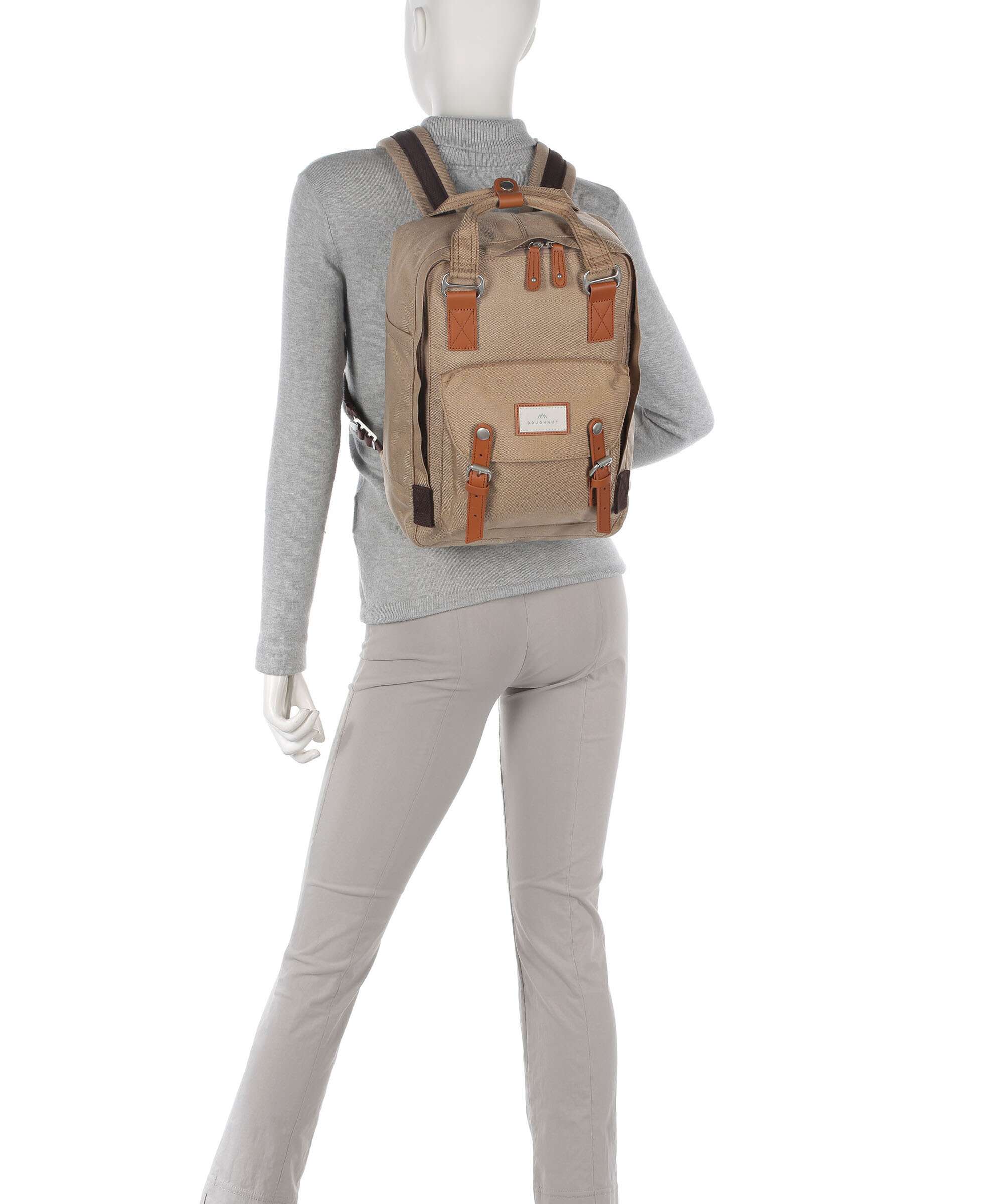 Doughnut Cordura Macaroon Rugzak khaki - Image 3