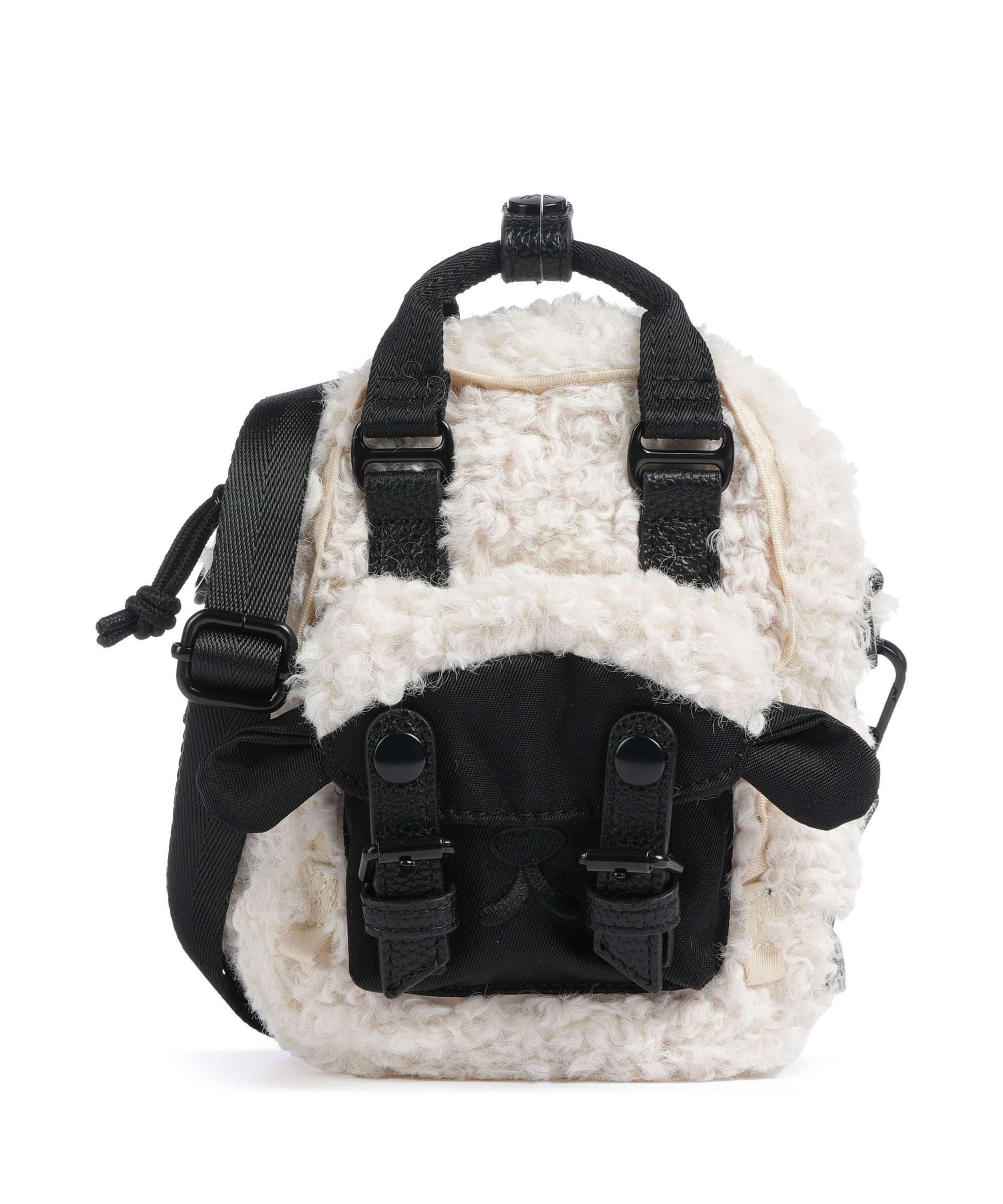 Doughnut Fairies & Friends Macaroon Tiny Crossbody tas white/black