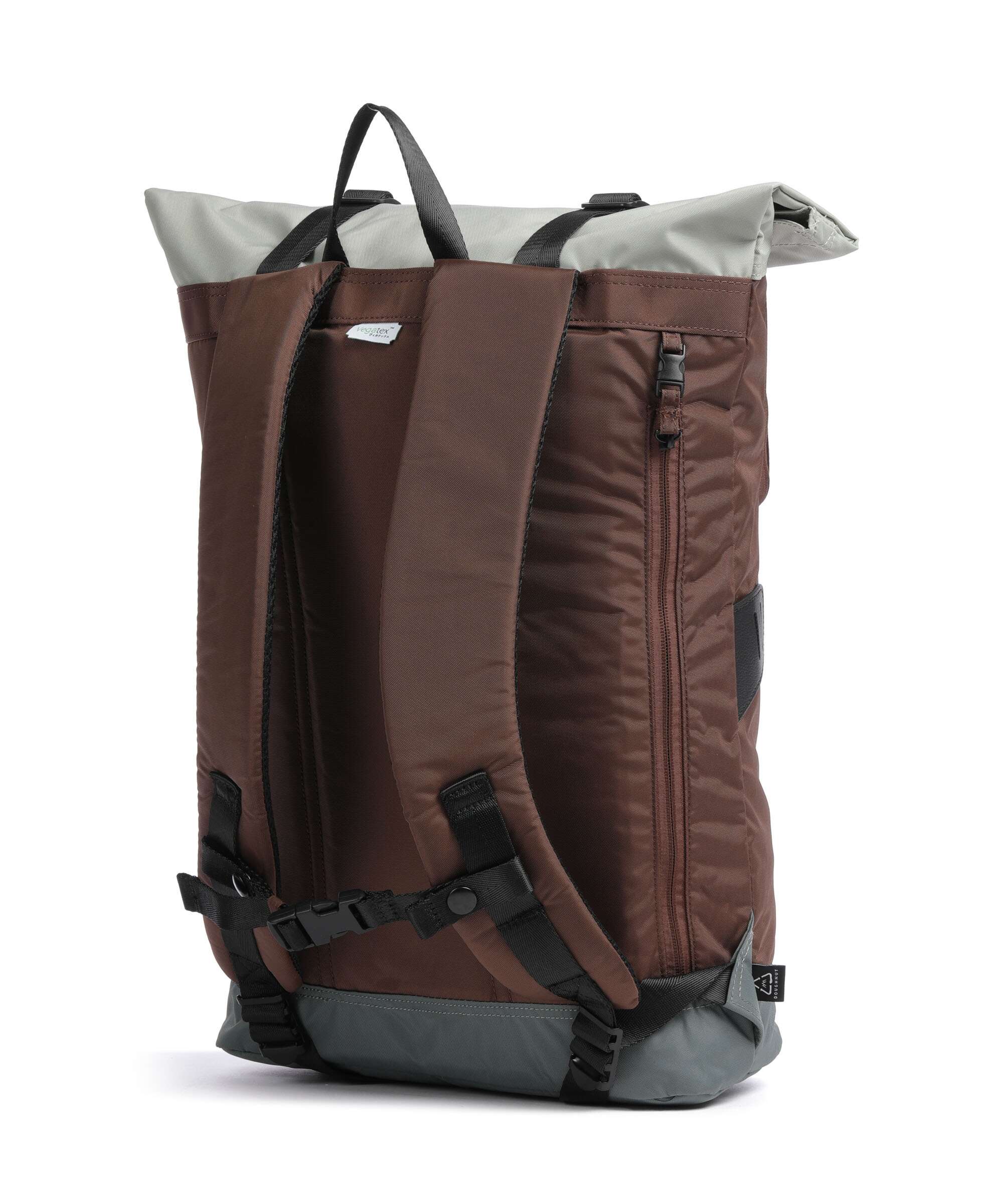 Doughnut Go Wild Christopher Rolltop rugzak grey/brown - Image 2