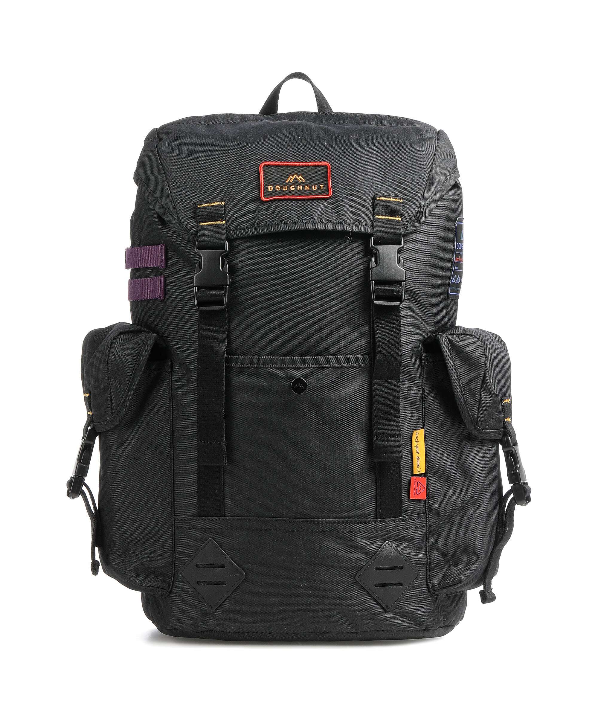 Doughnut Happy Camper Grounder Wandelrugzak black