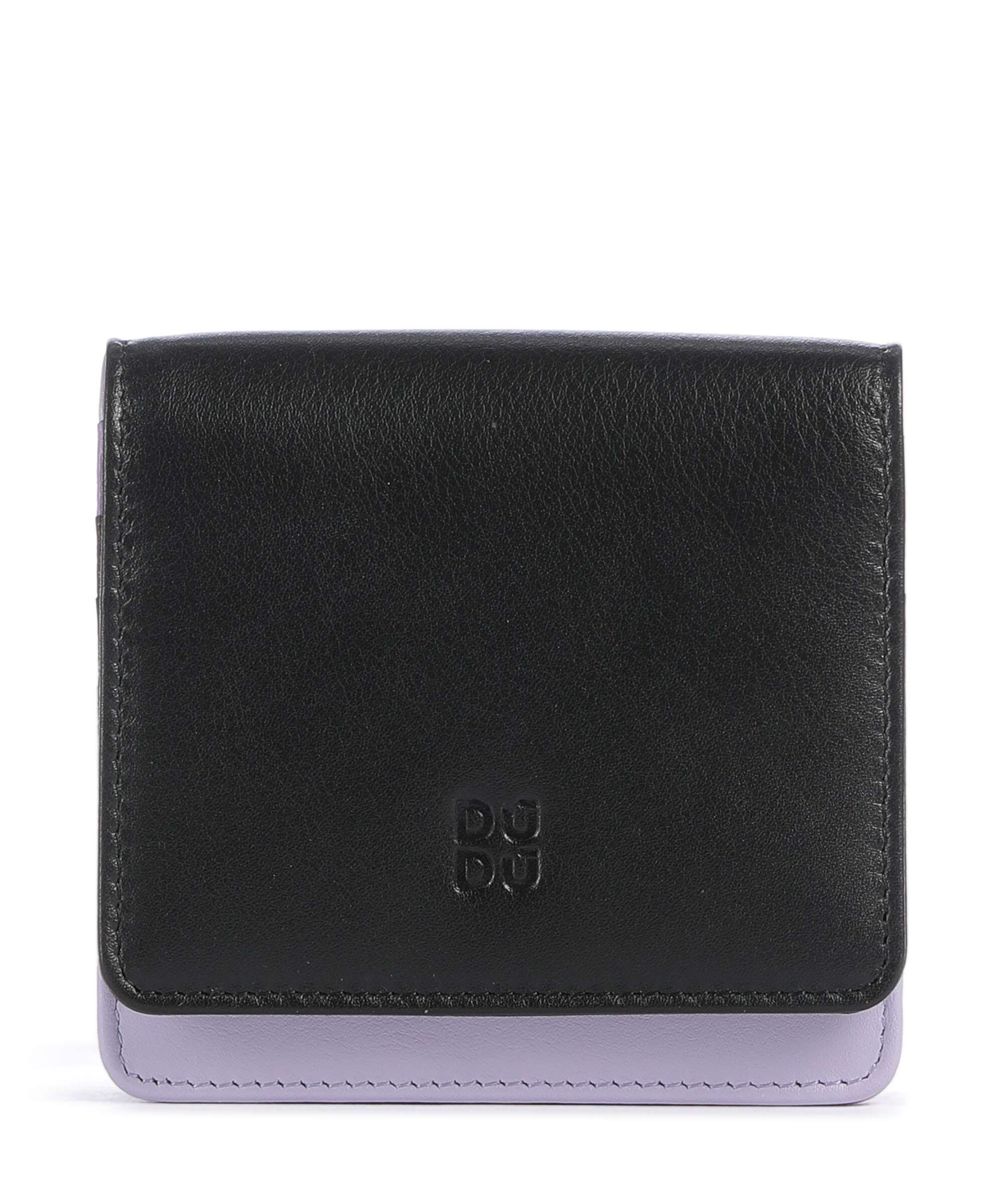 DuDu Bags Flores Portemonnee black lavender
