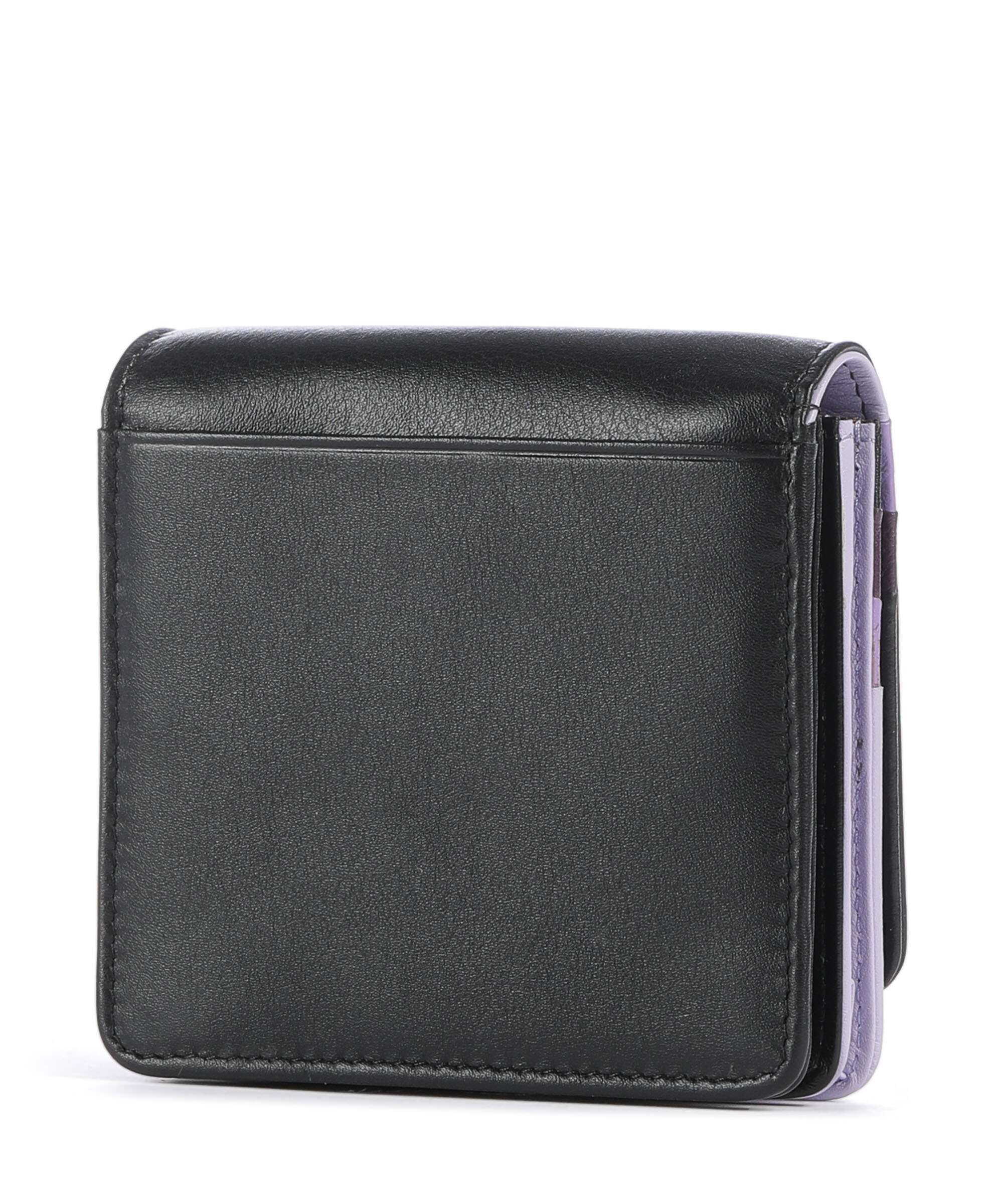 DuDu Bags Flores Portemonnee black lavender - Image 3