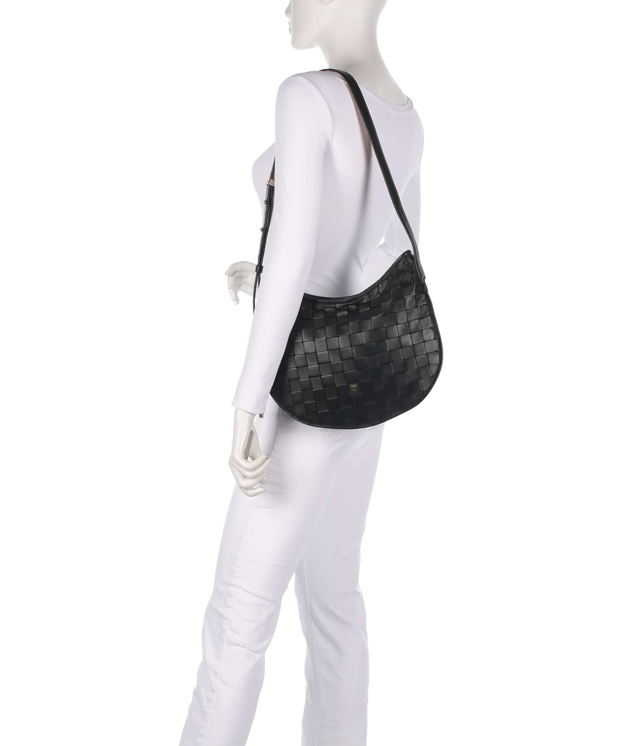 DuDu Bags Hispani Schoudertas black rose - Image 3