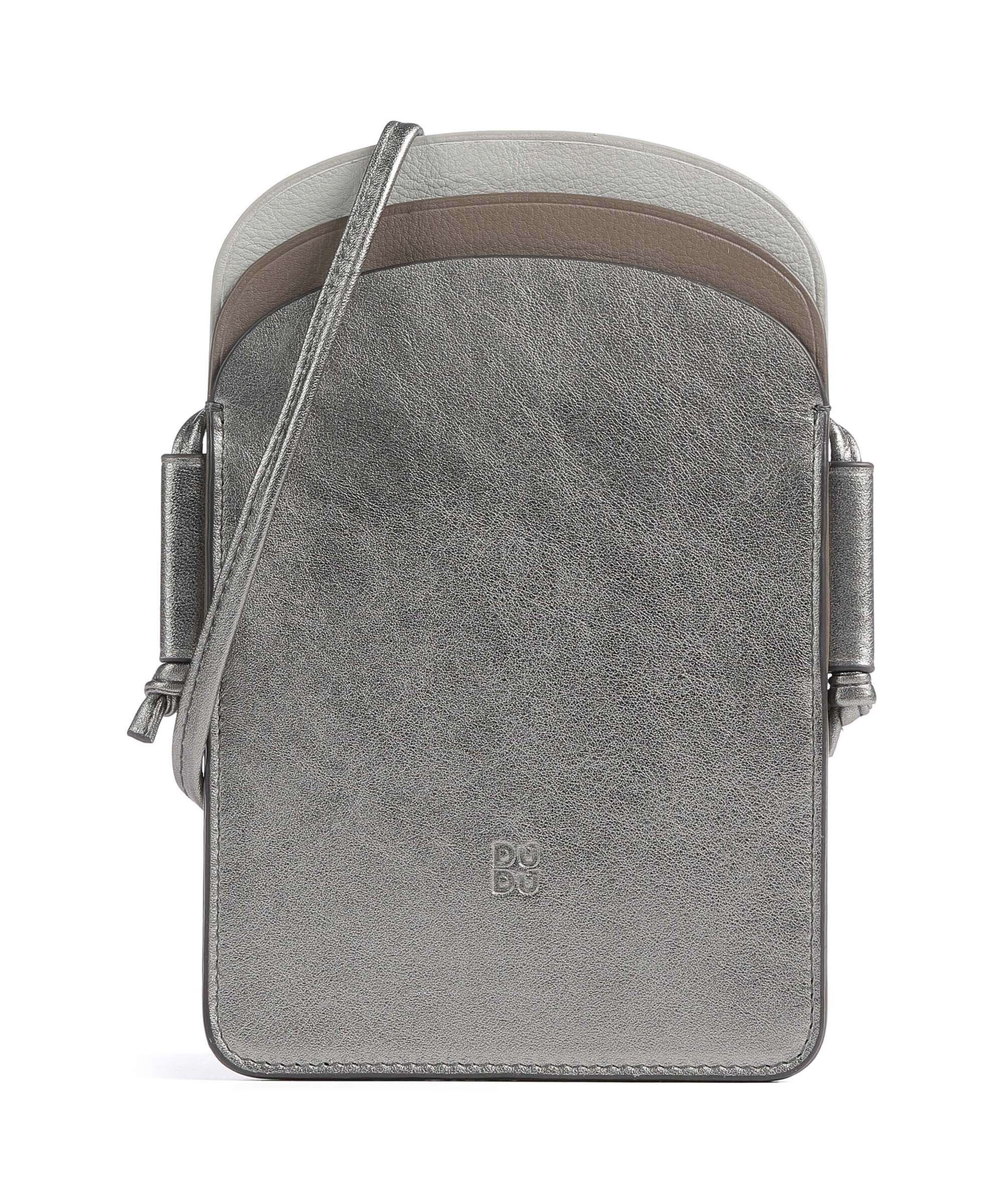 DuDu Bags Minorca Telefoon tasje dark silver