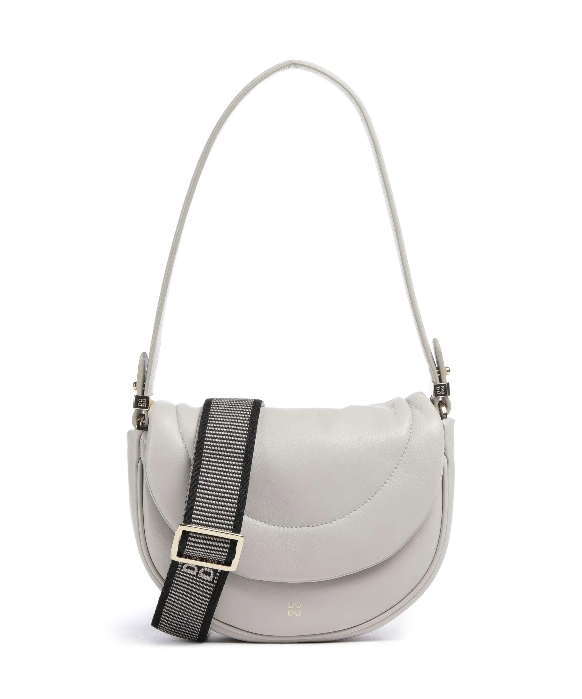 DuDu Bags Panarea Schoudertas pearl grey