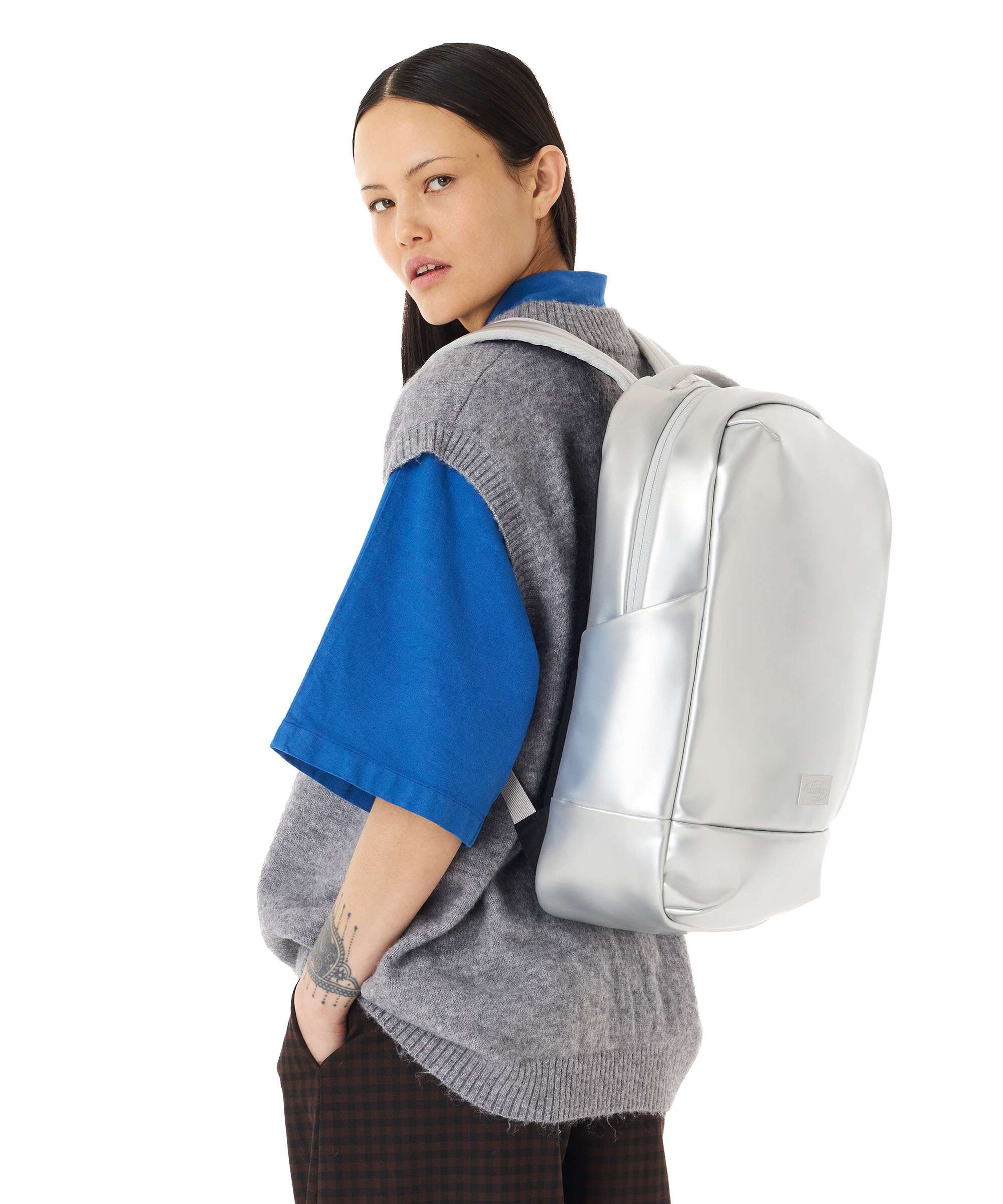 Eastpak CNNCT Tecum Rugzak silver - Image 3