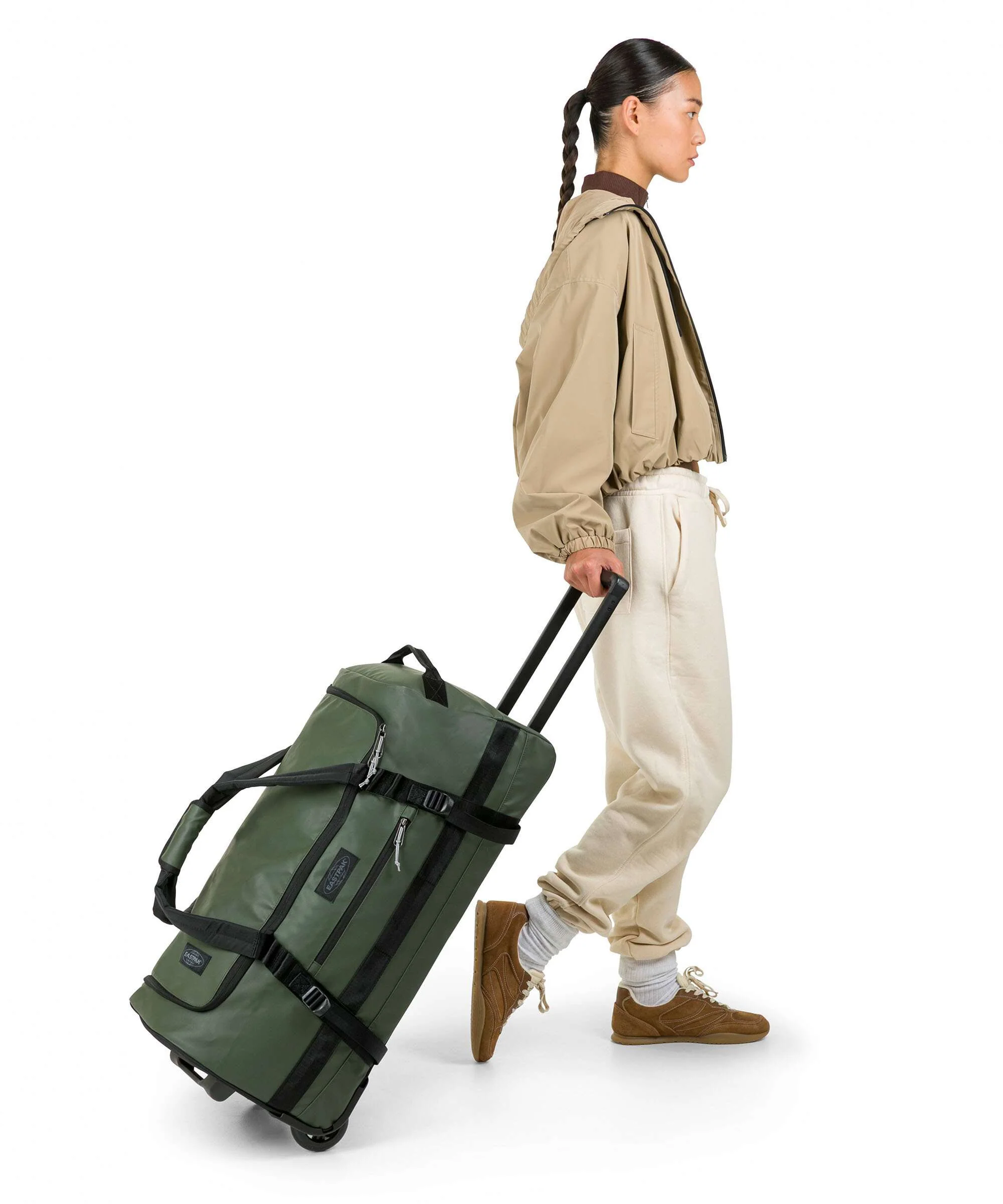 Eastpak Tarp Duffel Pack M Reistas met wielen forest - Image 3