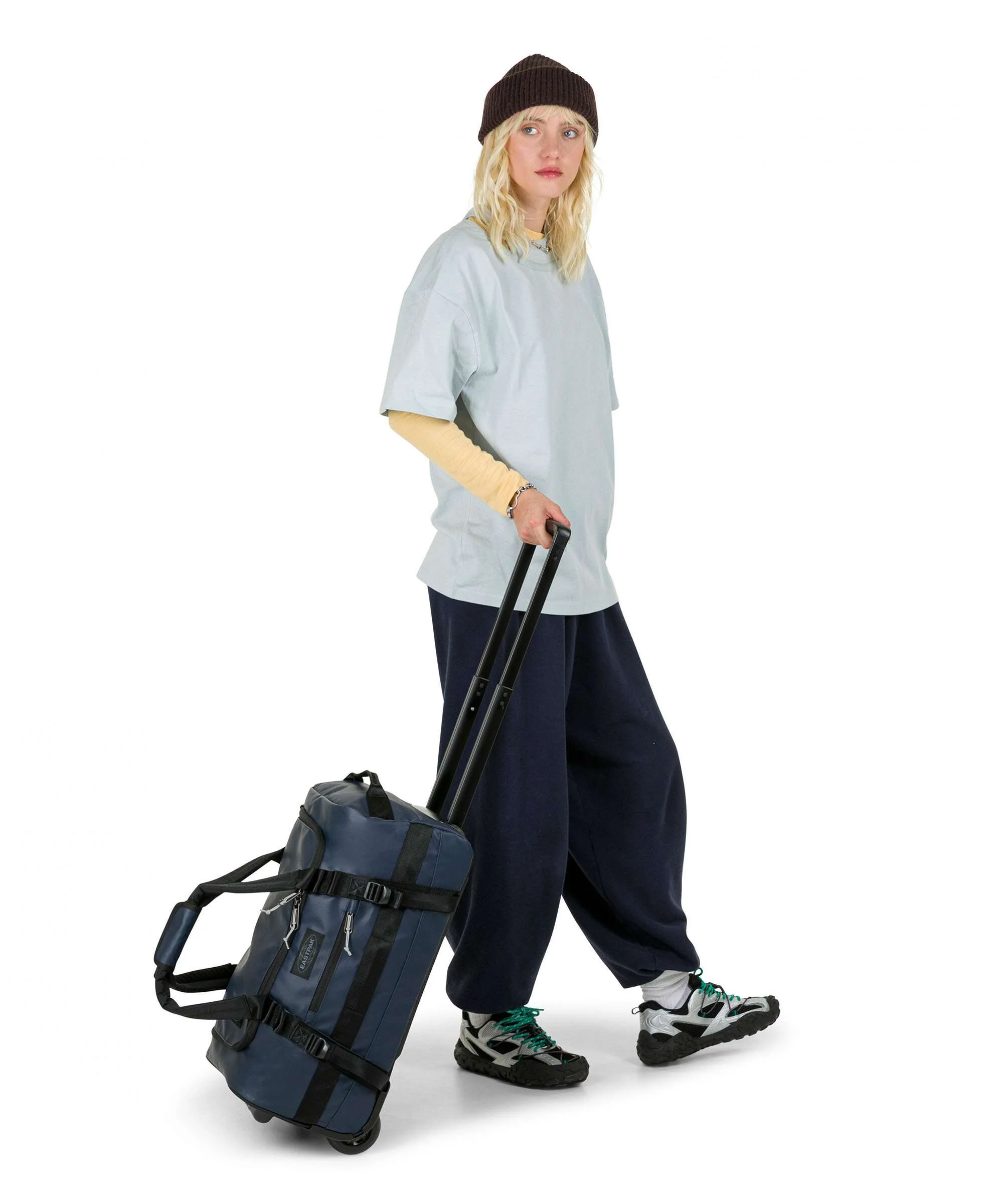 Eastpak Tarp Duffel Pack S Reistas met wielen navy - Image 3