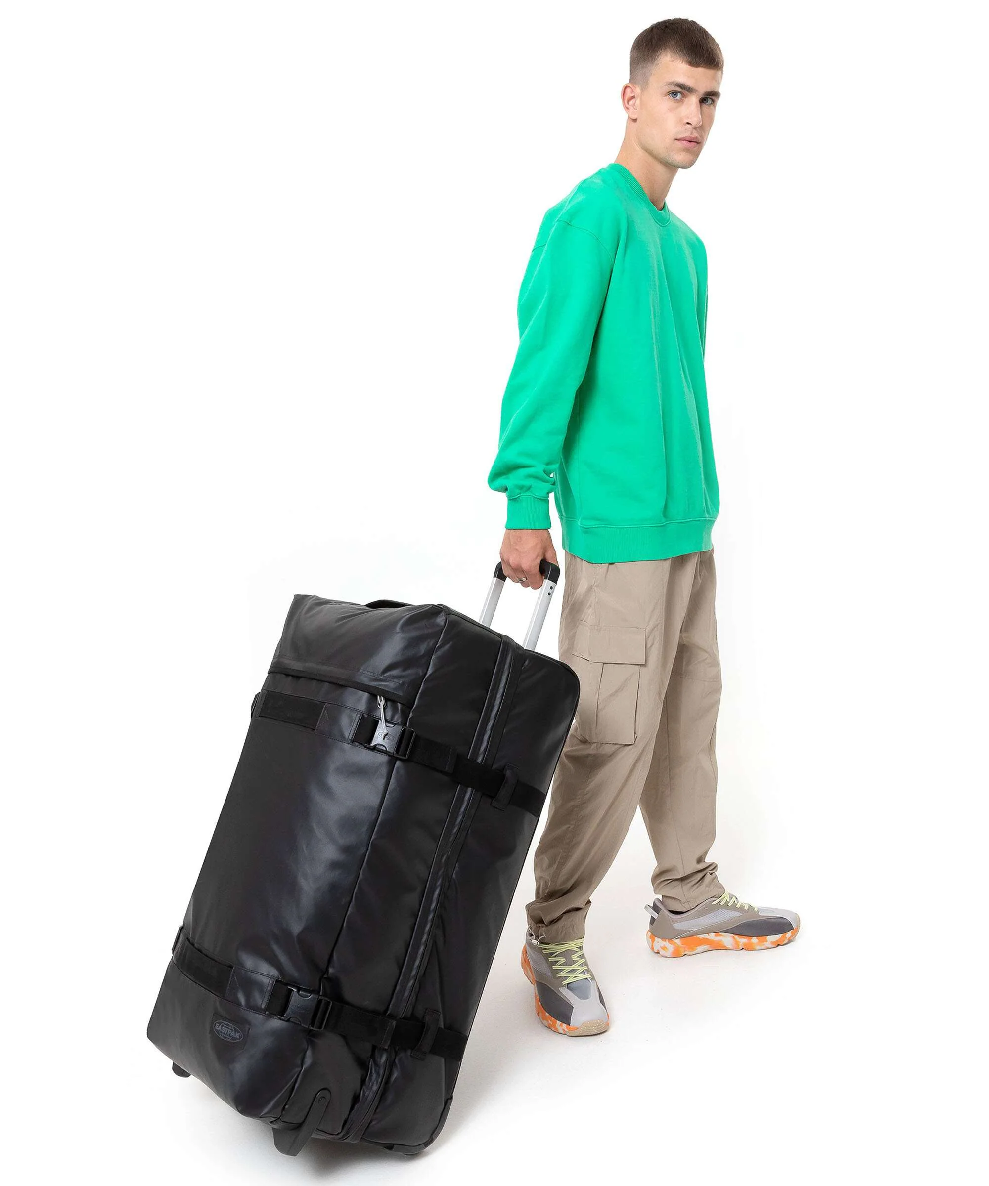 Eastpak Tarp Transit'R L Reistas met wielen tarp black - Image 4