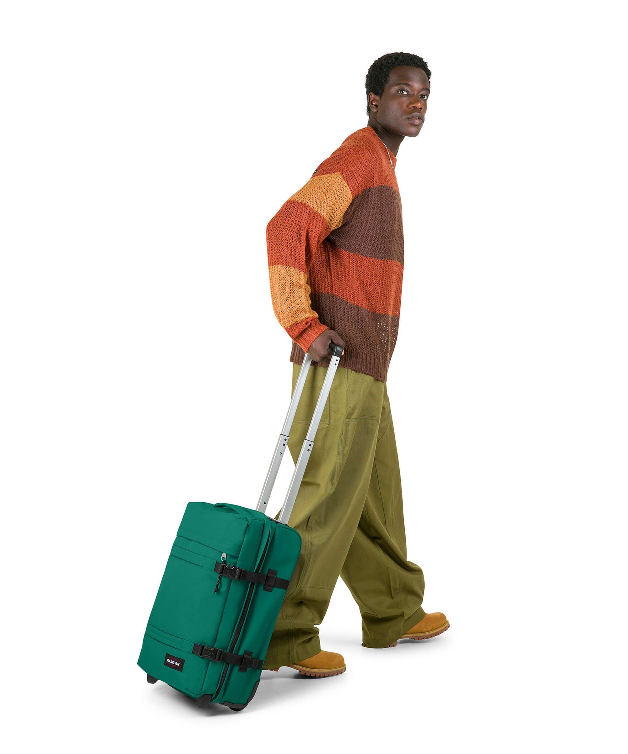 Eastpak Tarp Transit'R S Reistas met wielen pineneedle green - Image 3