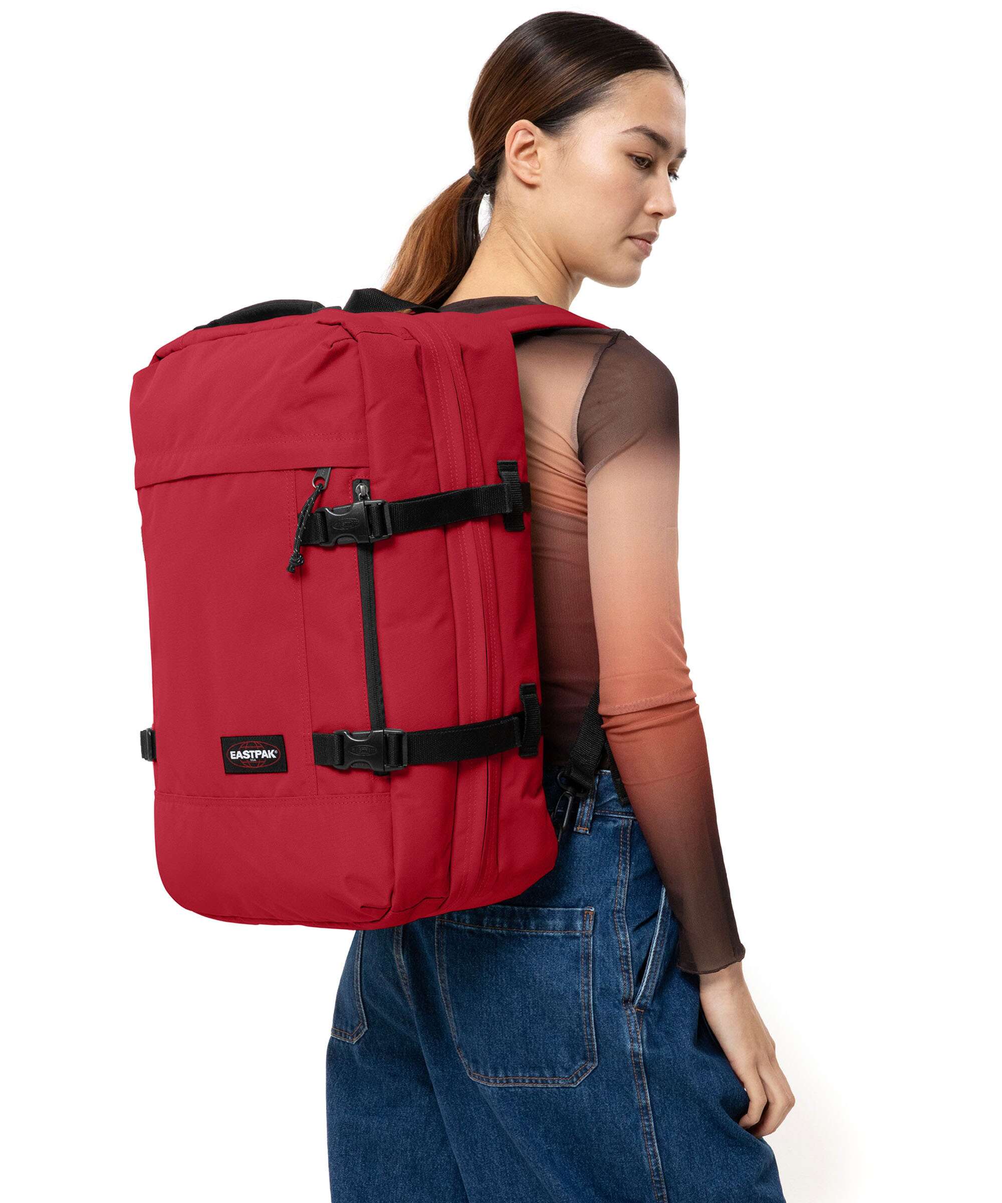 Eastpak Tarp Travelpack Reis rugzak scarlet red - Image 3