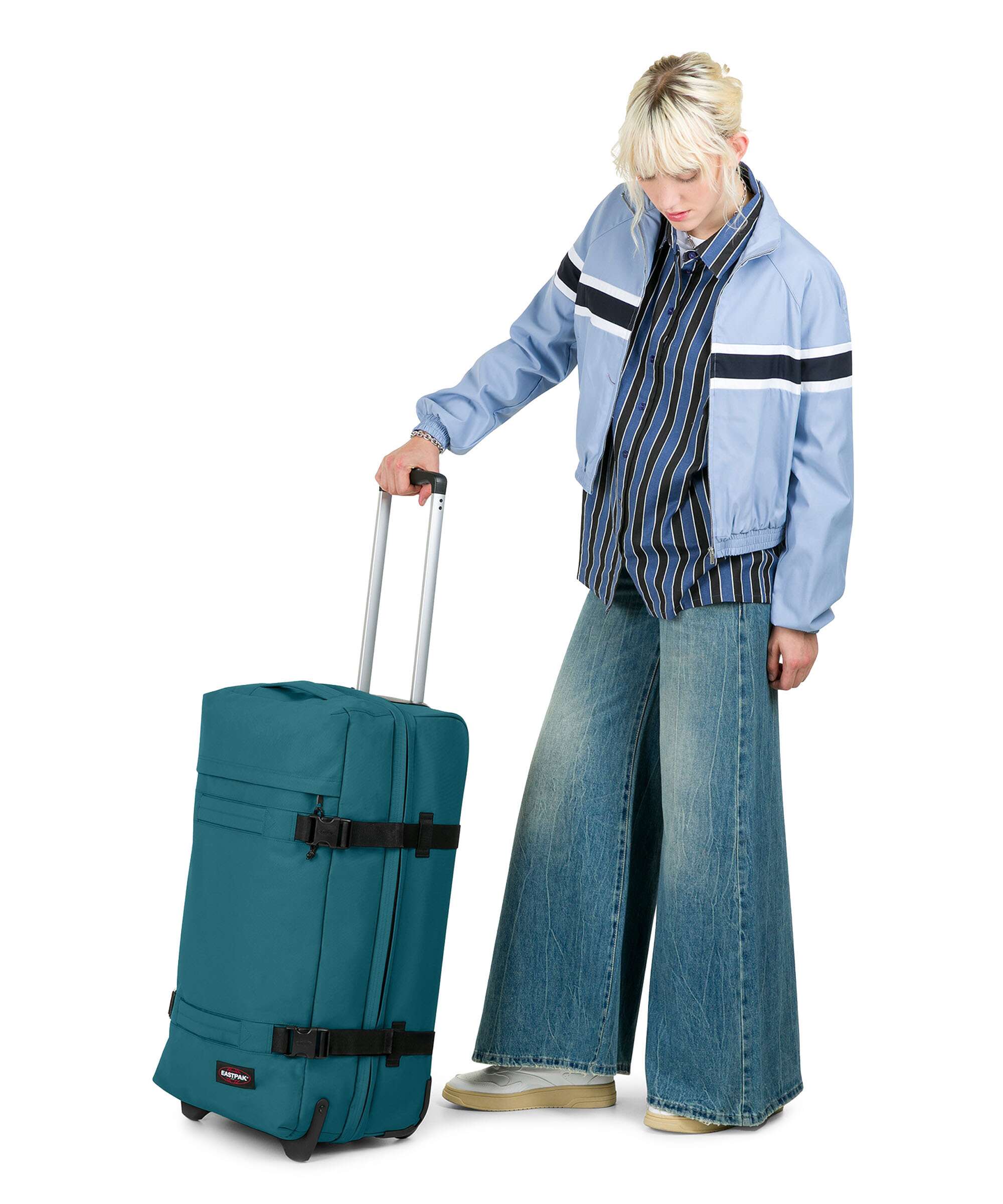 Eastpak Transit'R M Reistas met wielen jade teal - Image 3