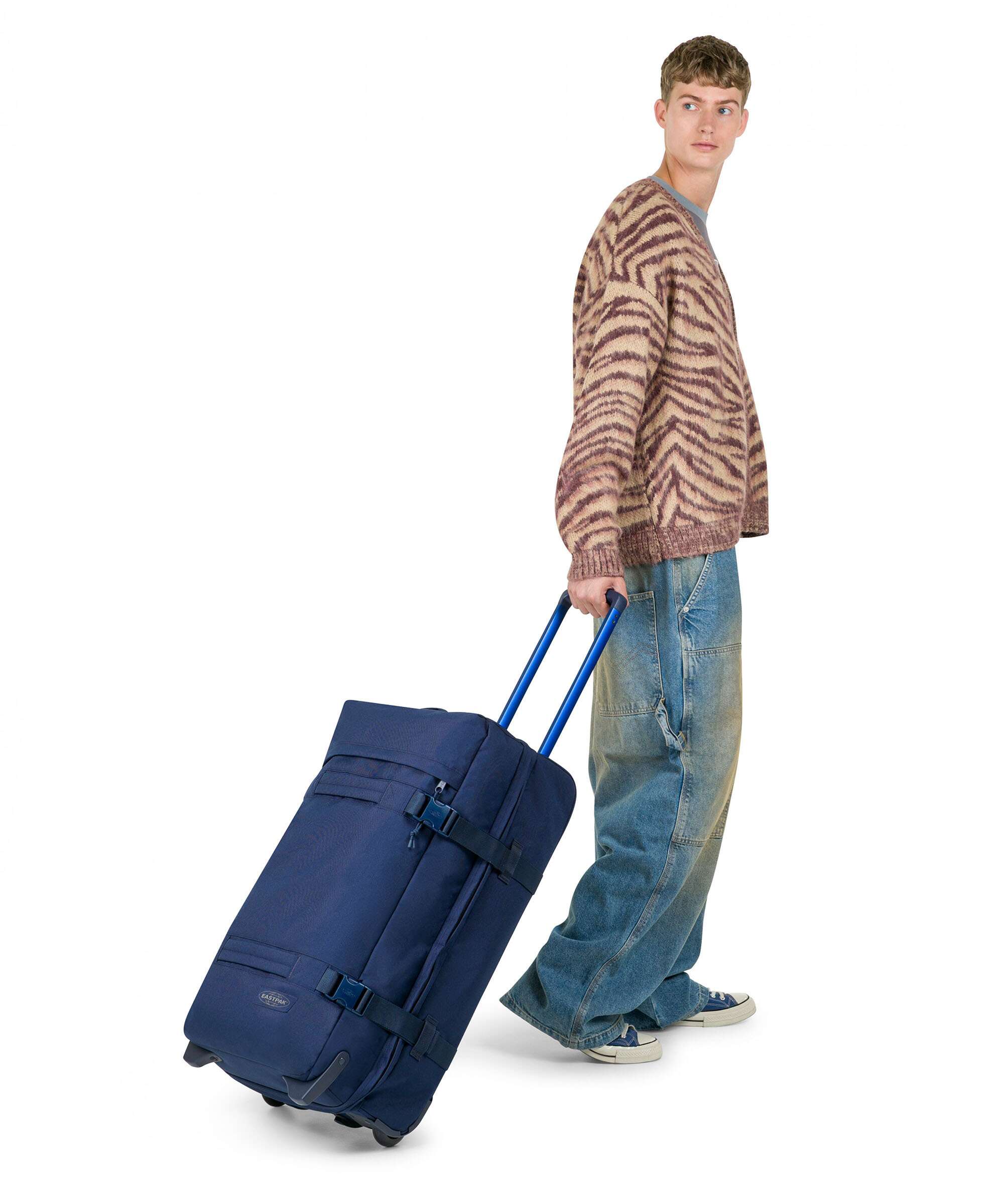 Eastpak Transit'R M Reistas met wielen navy - Image 3