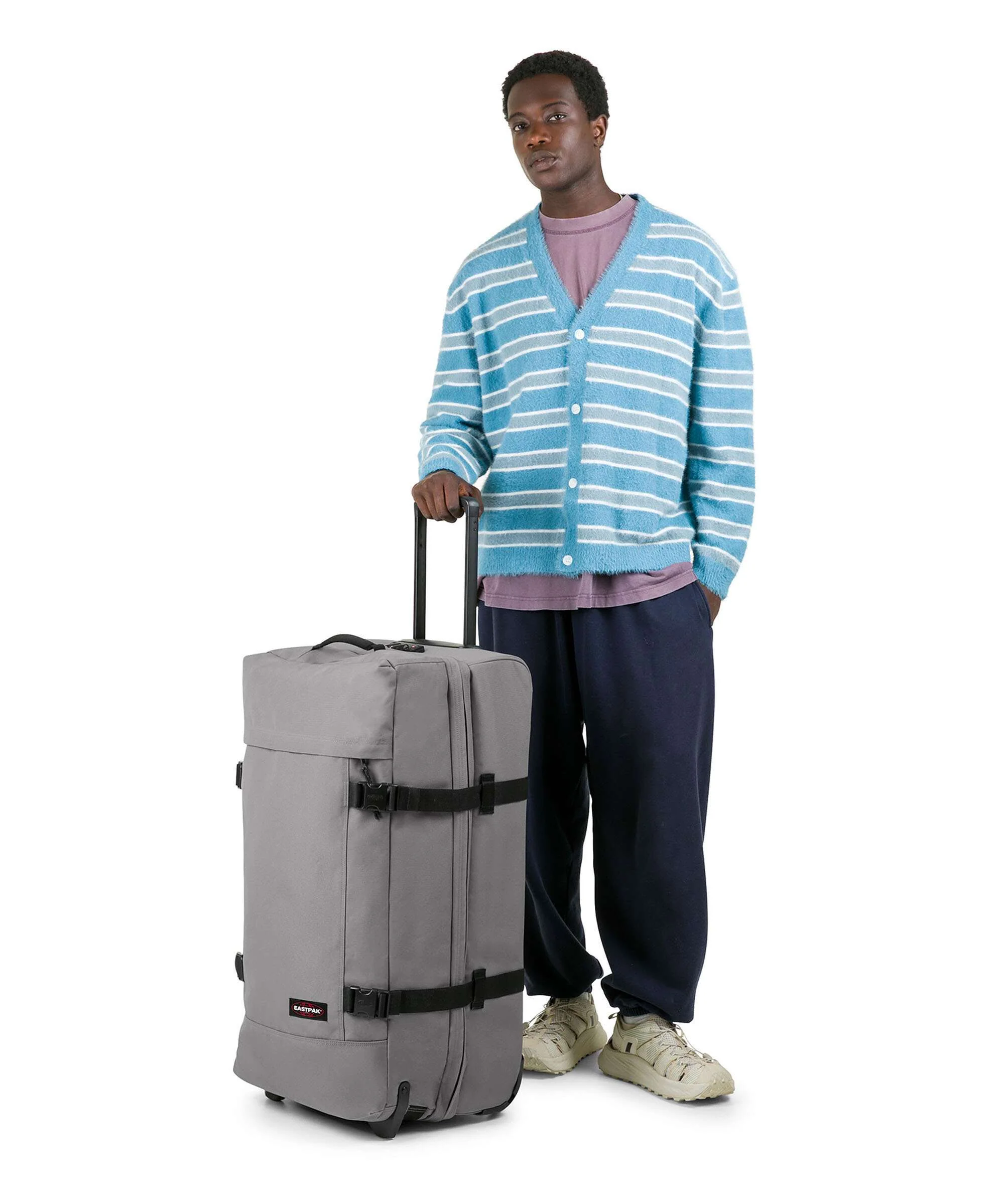 Eastpak Tranverz L Reistas met wielen pebble grey - Image 3