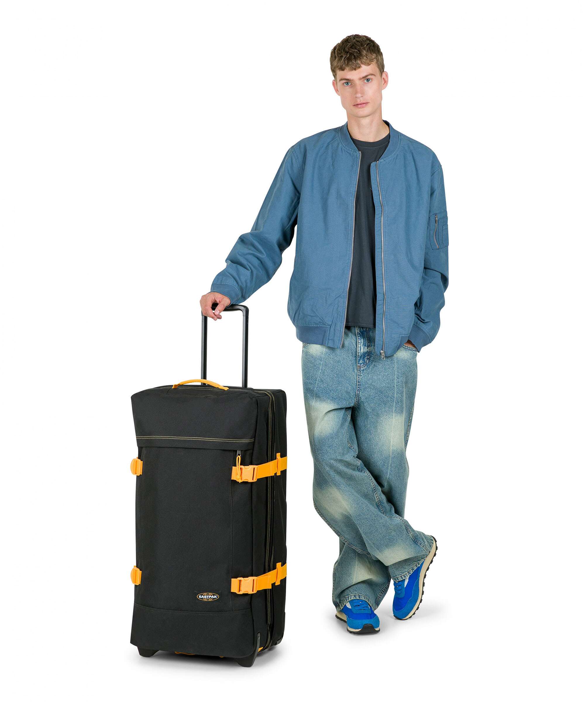 Eastpak Tranverz L Reistas met wielen kontrast mango - Image 3