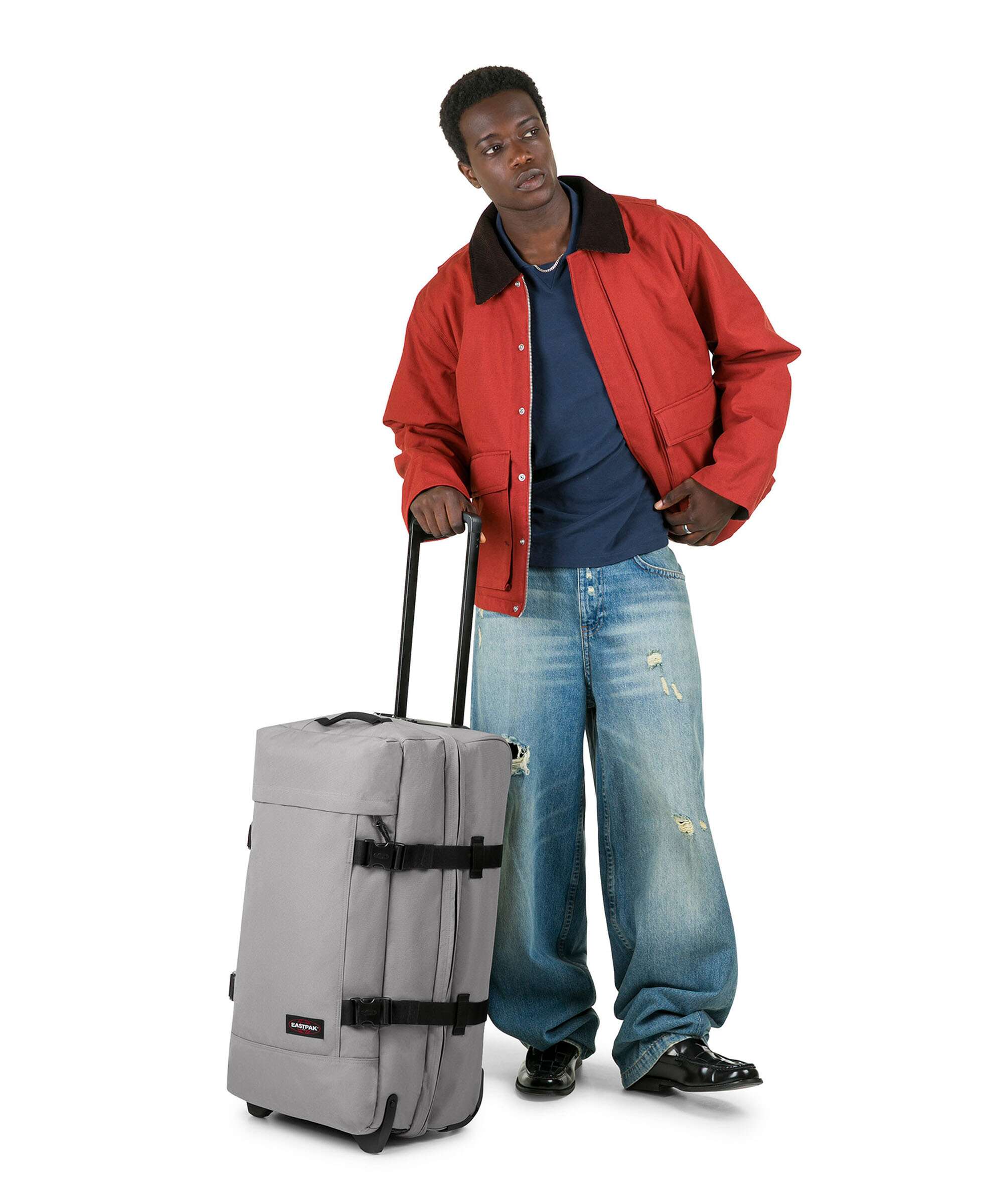 Eastpak Tranverz M Reistas met wielen pebble grey - Image 3
