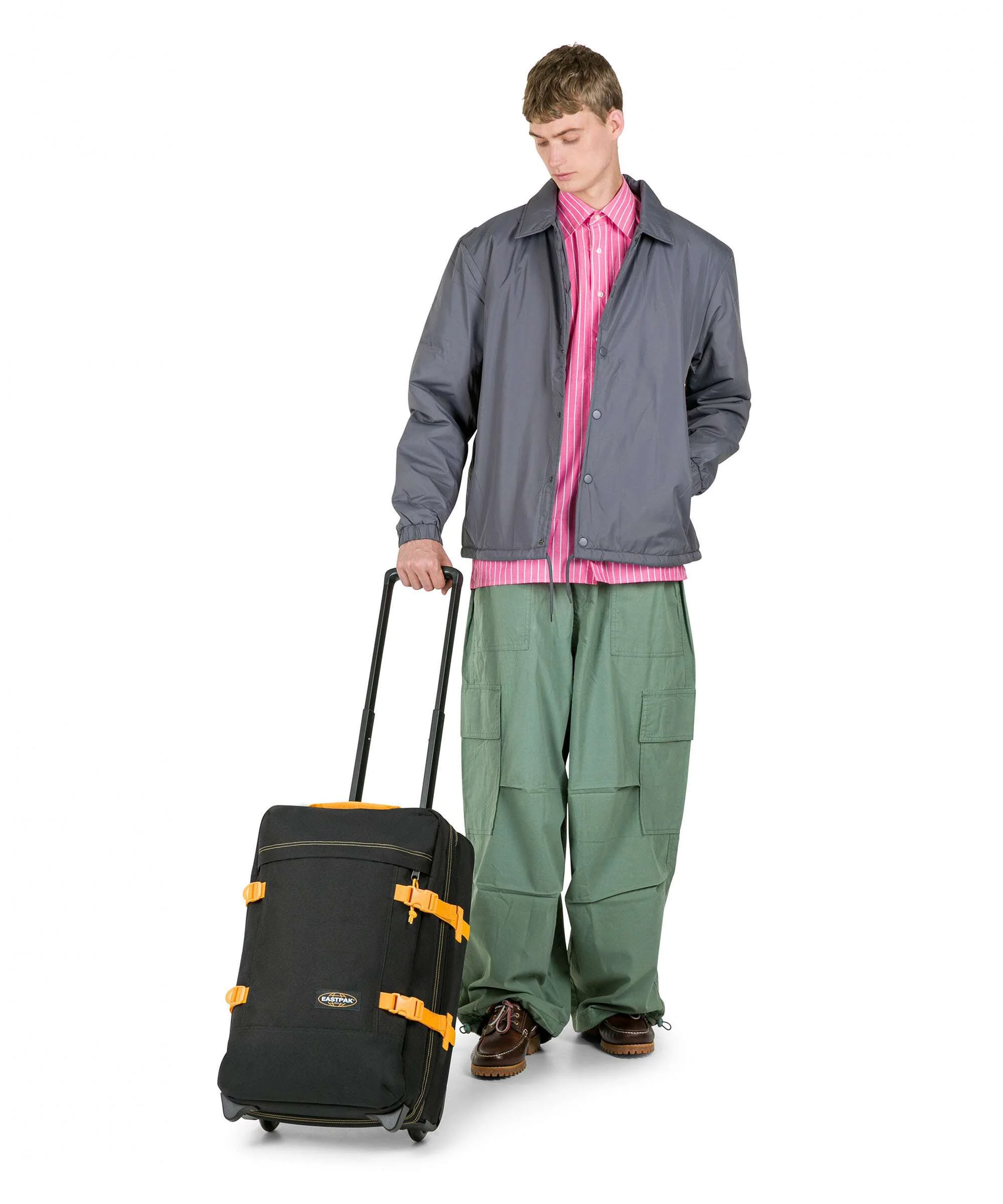Eastpak Tranverz S Reistas met wielen kontrast mango - Image 3