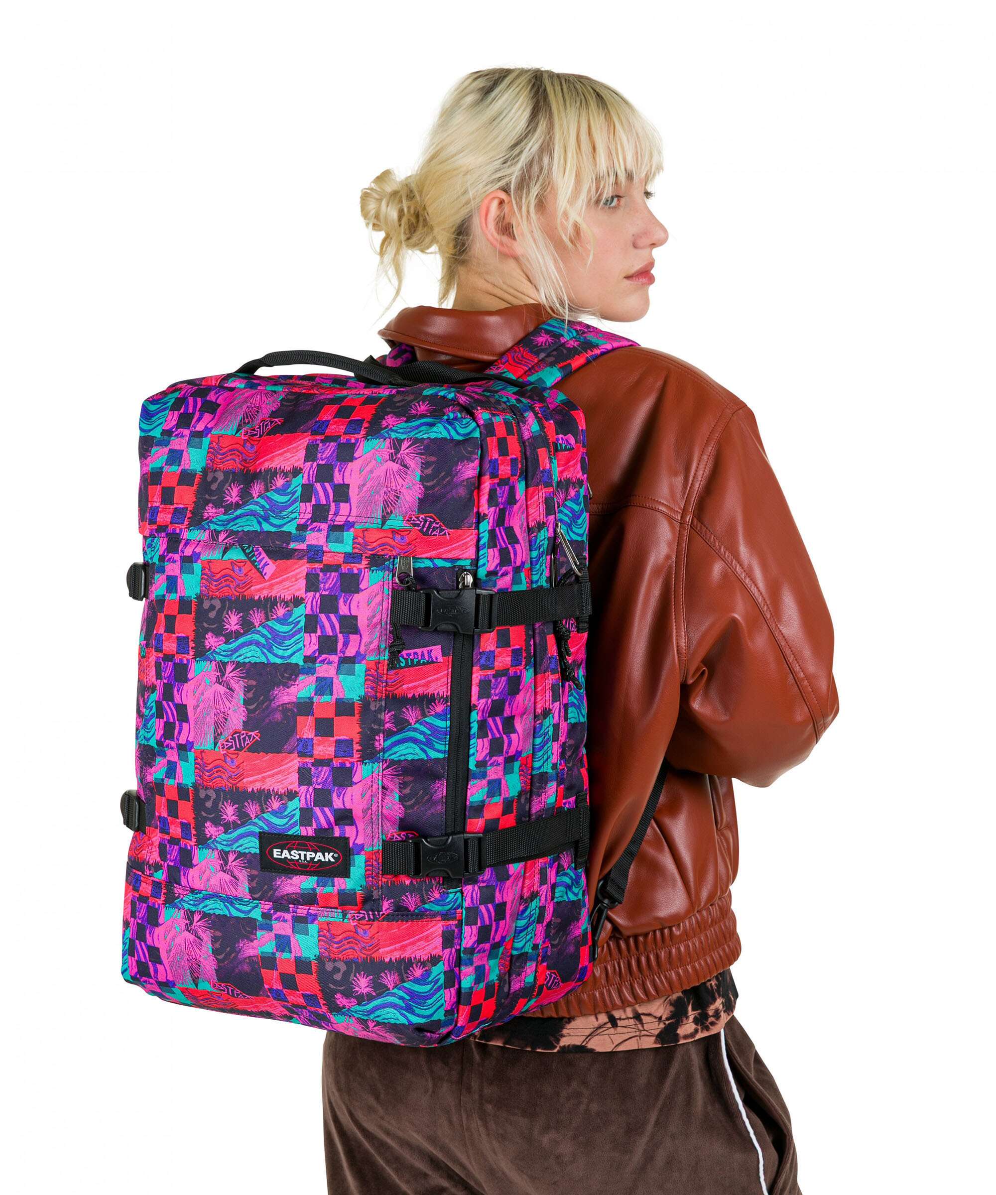 Eastpak Travelpack Reis rugzak retro surf funk - Image 3