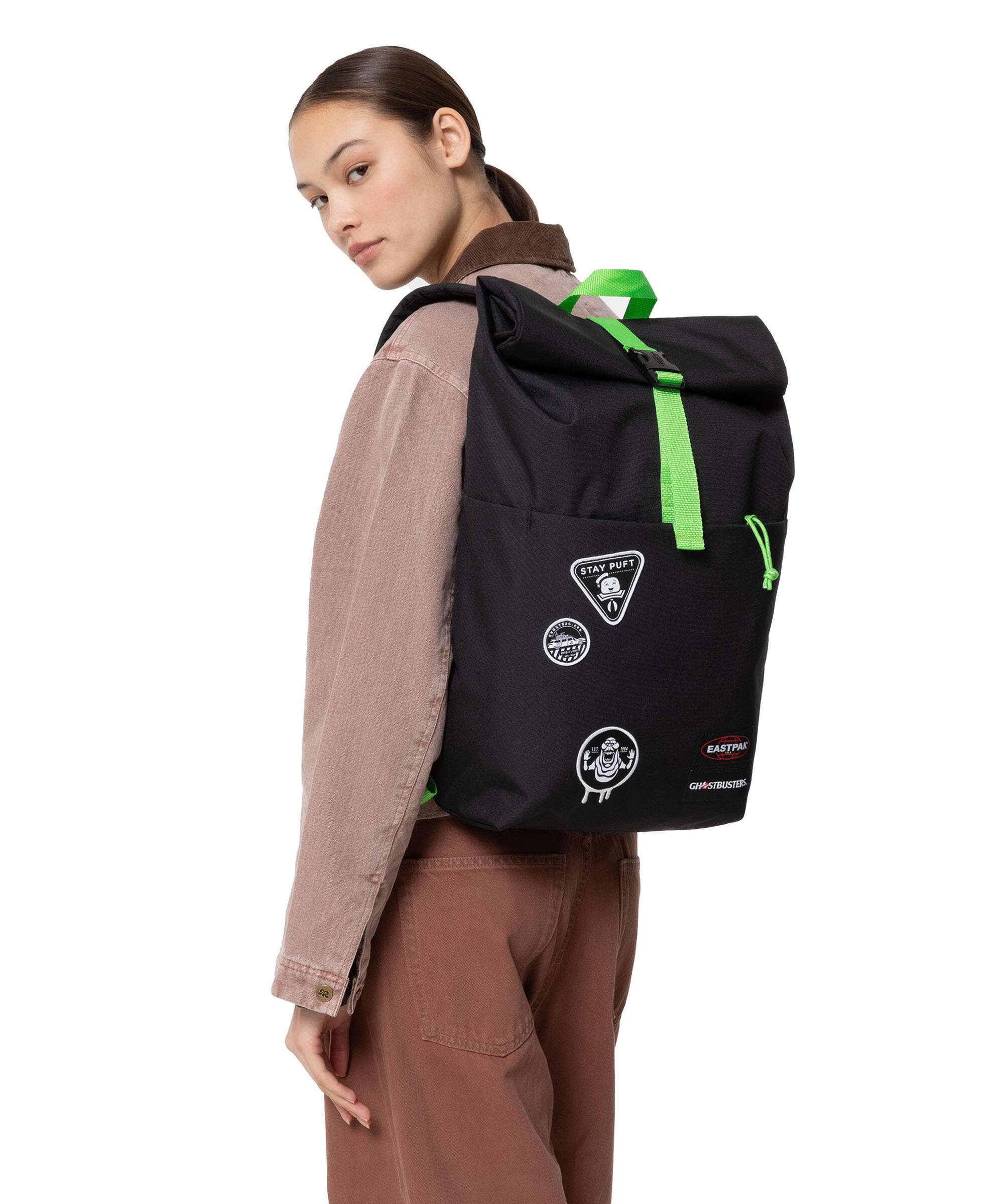 Eastpak Up Rolltop rugzak patches - Image 3