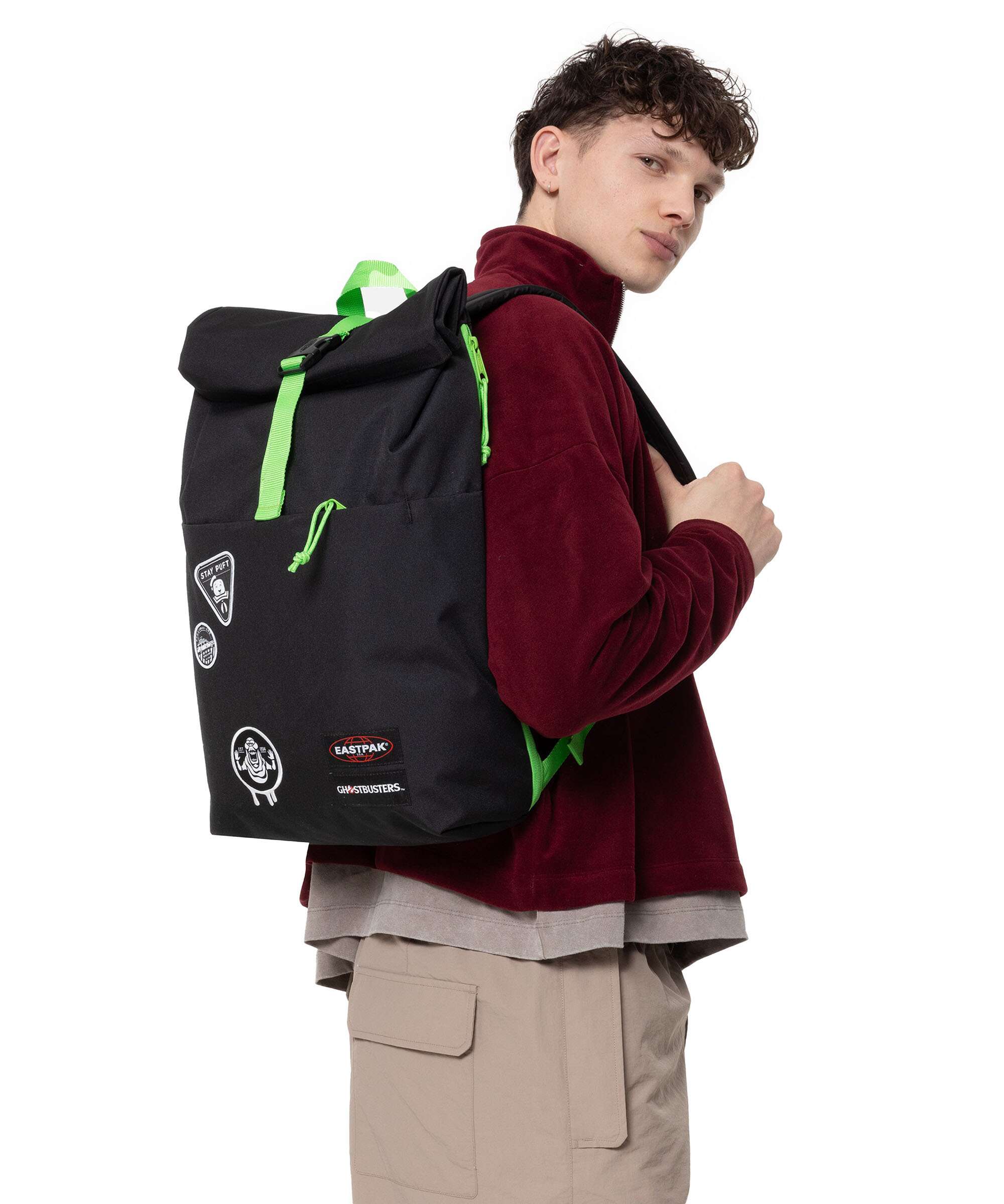 Eastpak Up Rolltop rugzak patches - Image 4