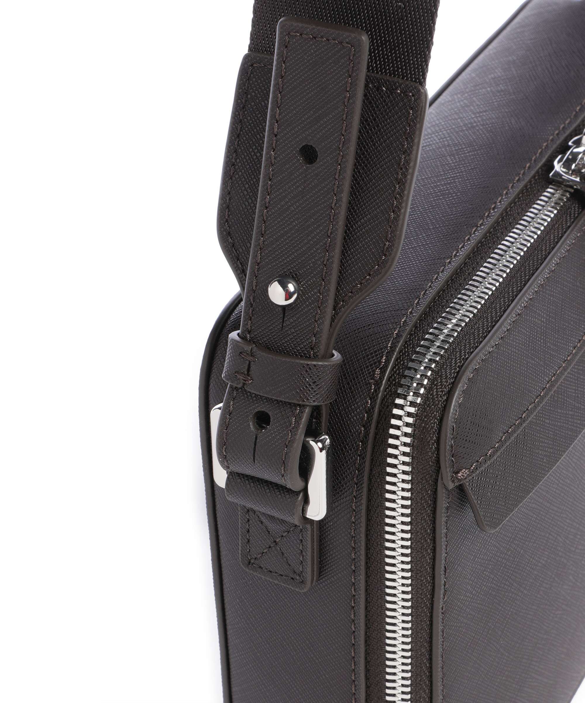 Emporio Armani Business Regenerated Crossbody tas ebony - Image 5