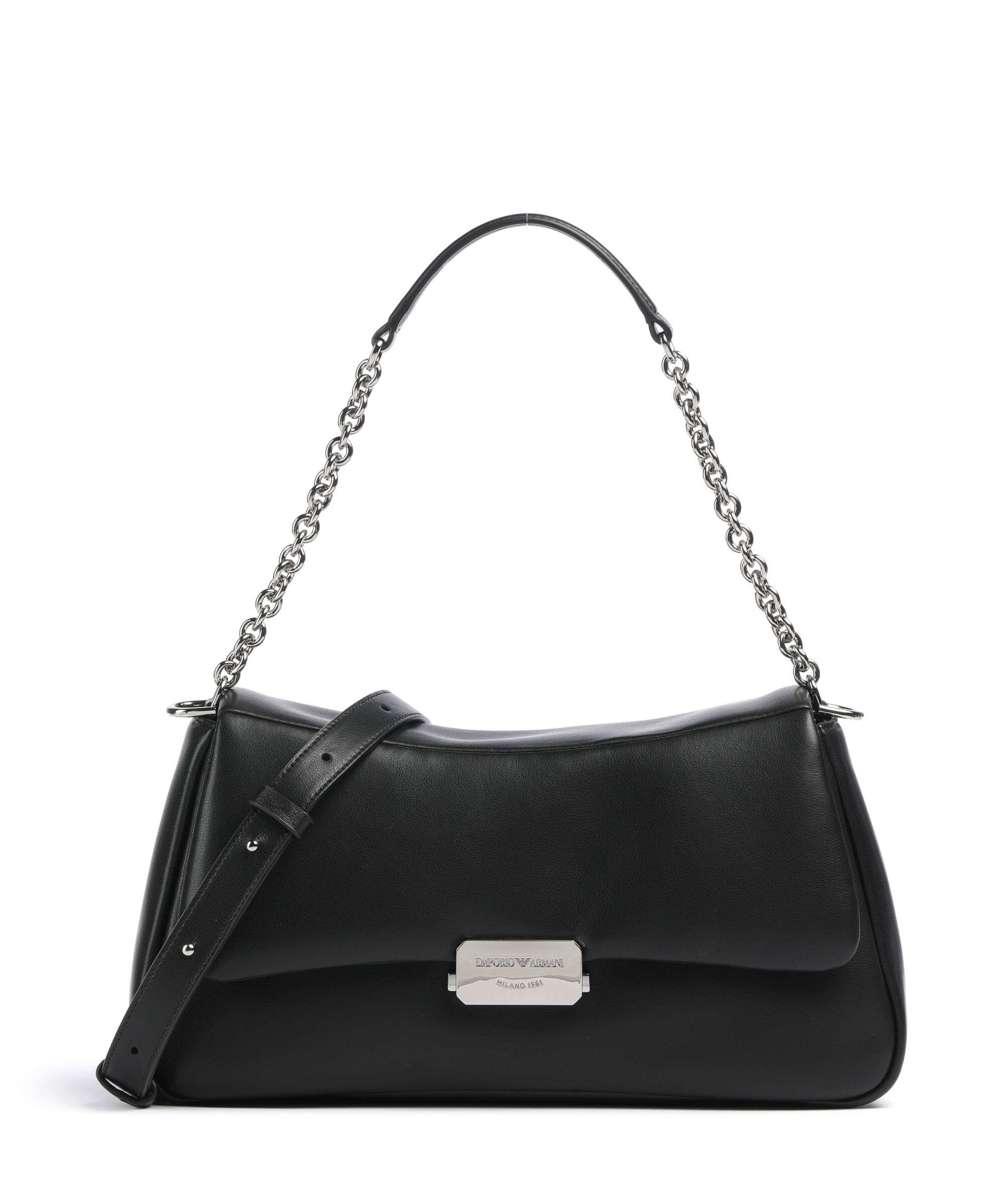 Emporio Armani Cassandra L Schoudertas black beauty