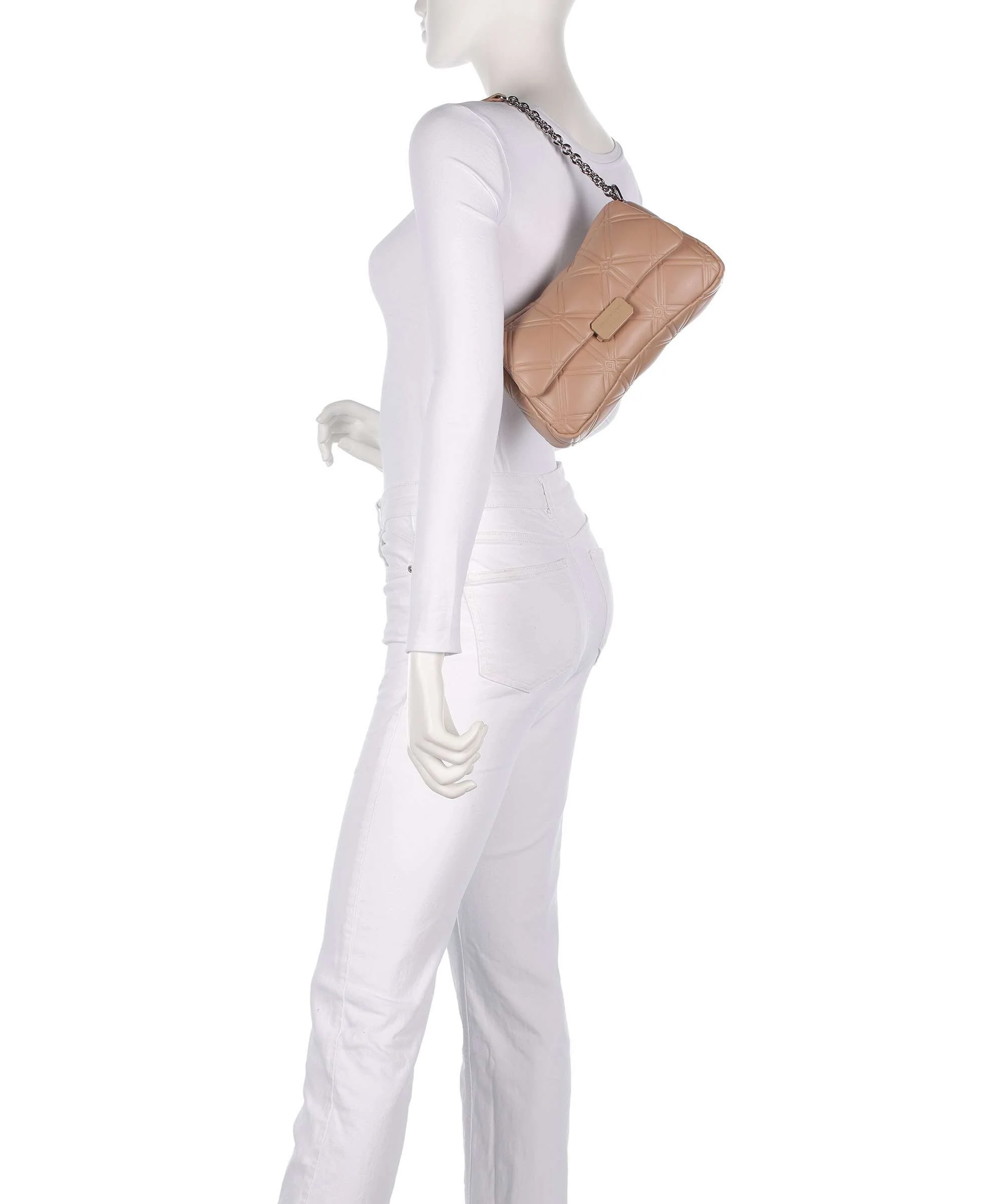 Emporio Armani Cassandra Schoudertas nocciola - Image 3
