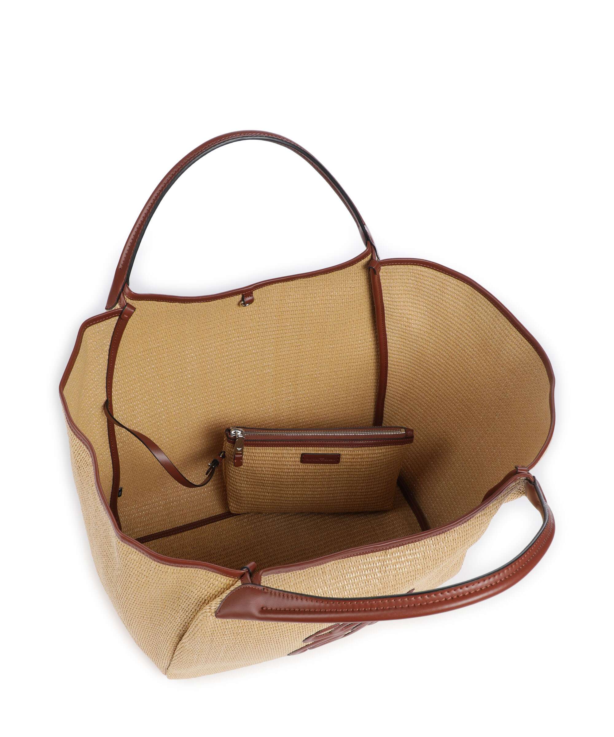 Emporio Armani Durini 24 L Boodschappentas naturale/siena - Image 6